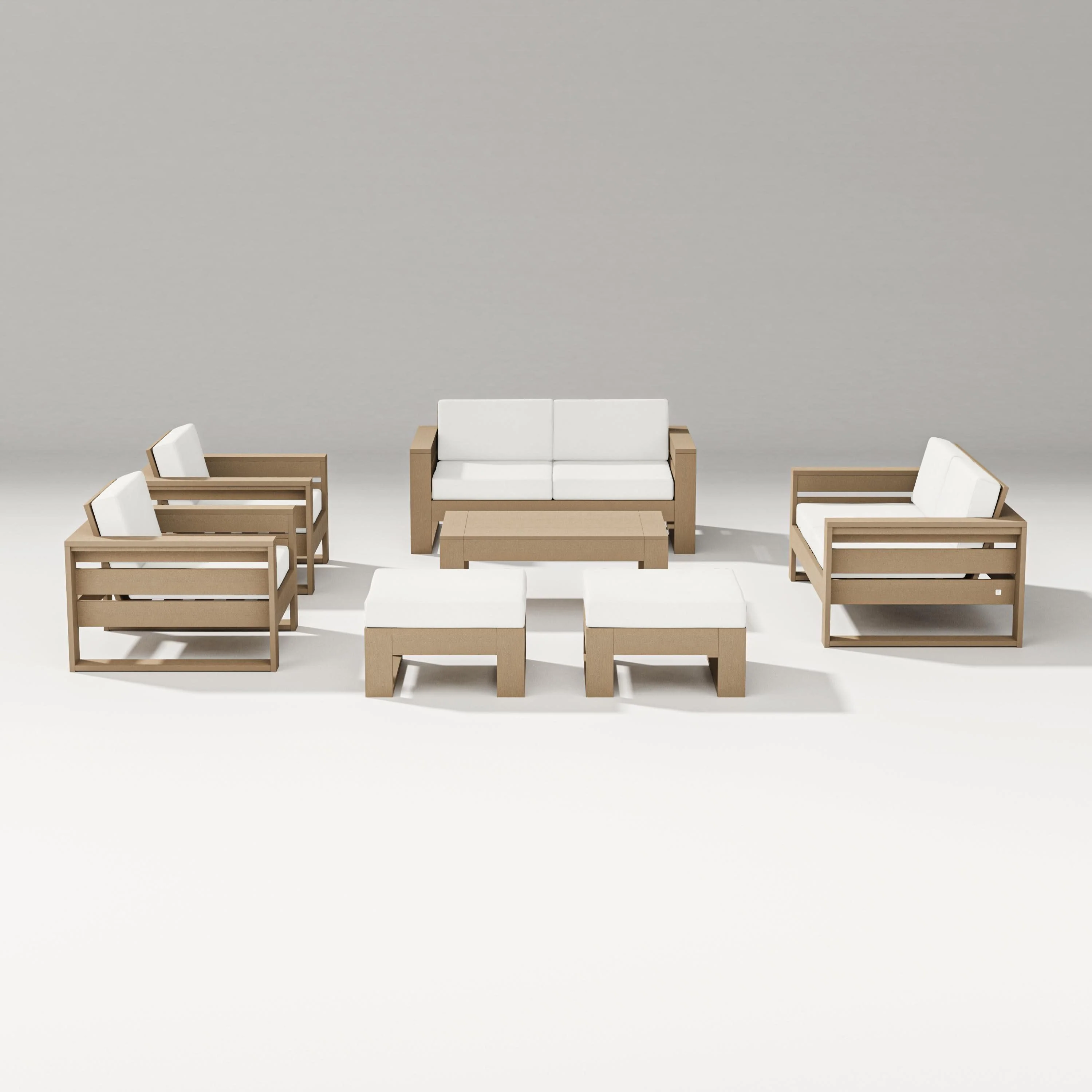 Latitude 7-Piece Lounge Loveseat Set - Image 61