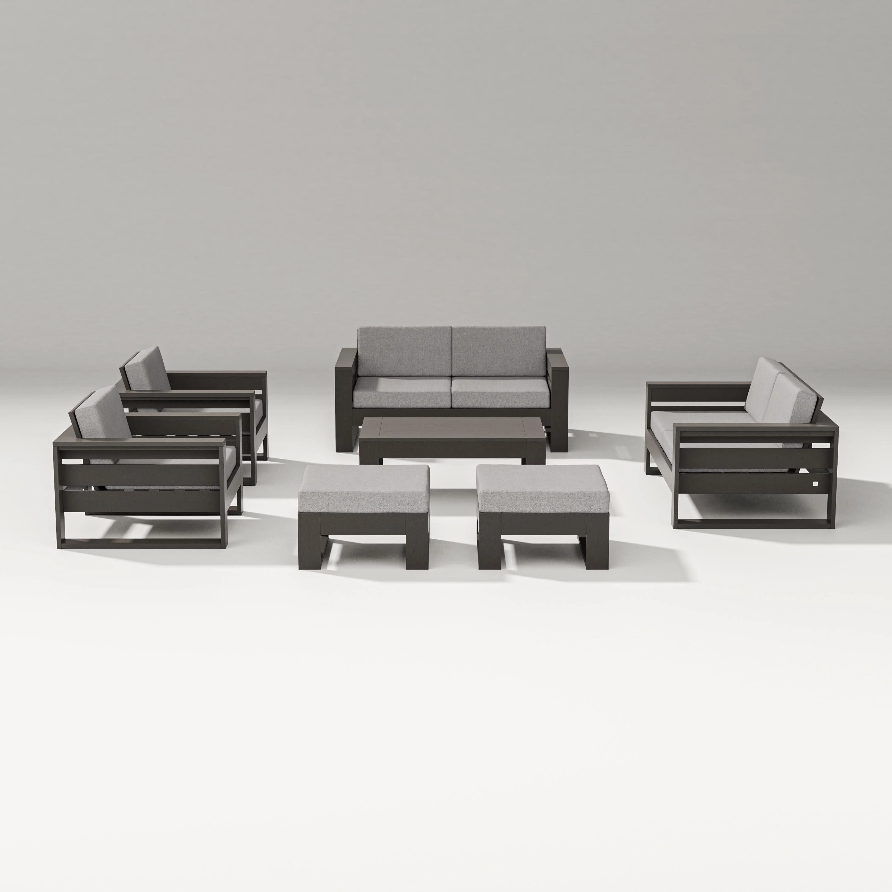 Latitude 7-Piece Lounge Loveseat Set - Image 64