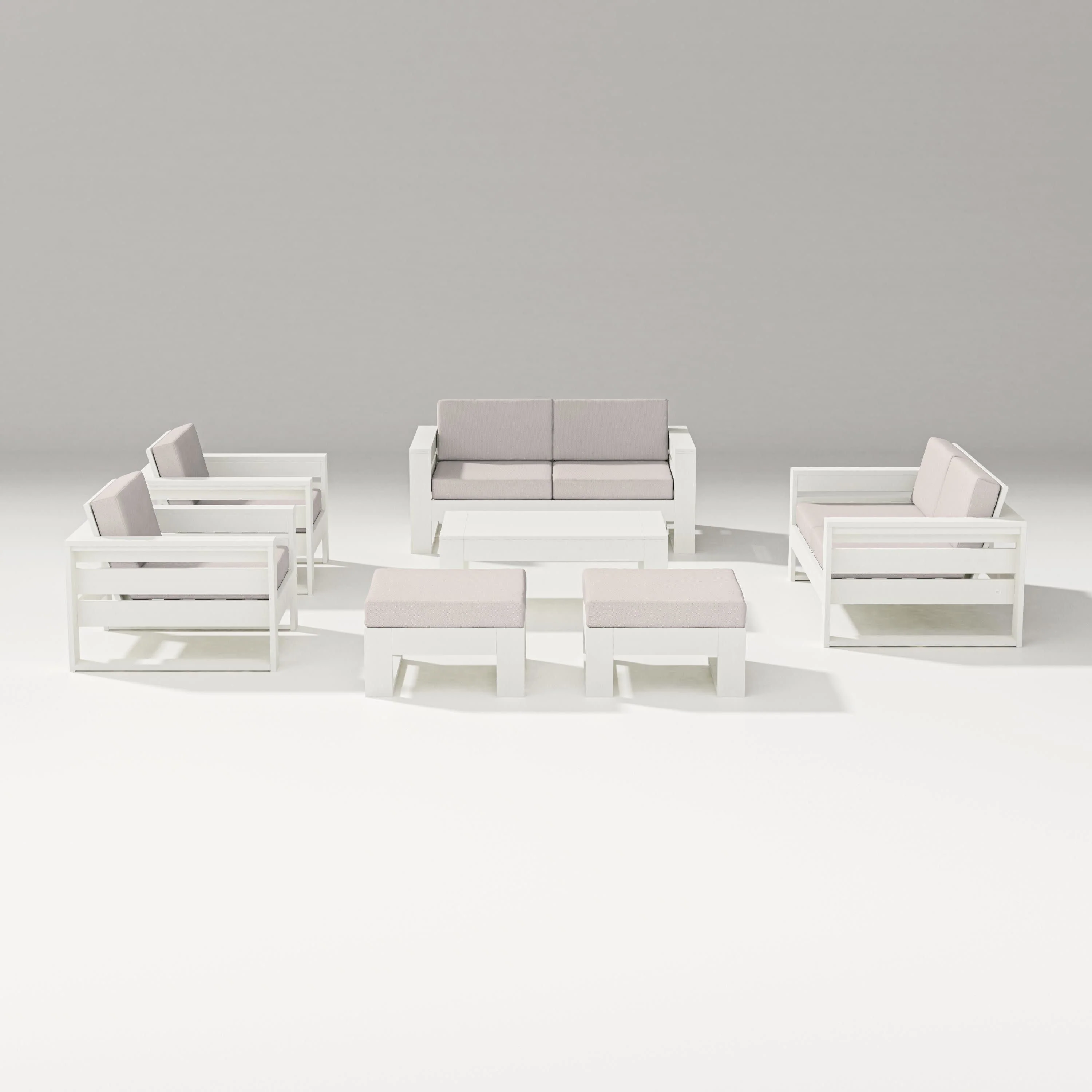 Latitude 7-Piece Lounge Loveseat Set - Image 65