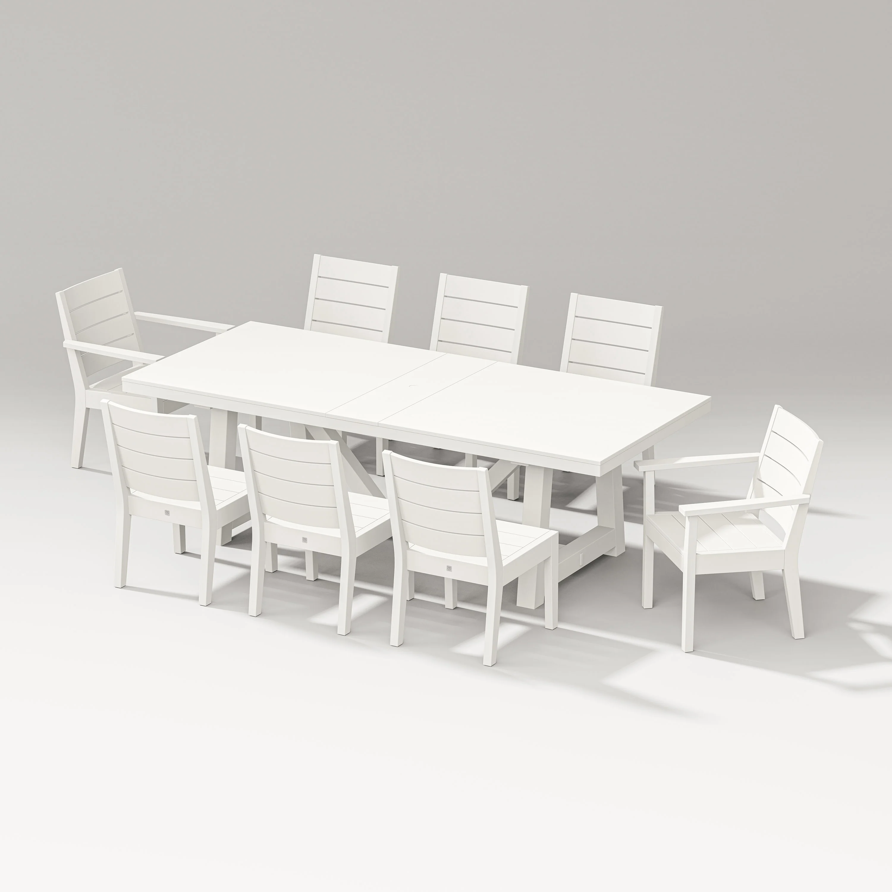 Latitude 9-Piece A-Frame Table Dining Set - Image 3