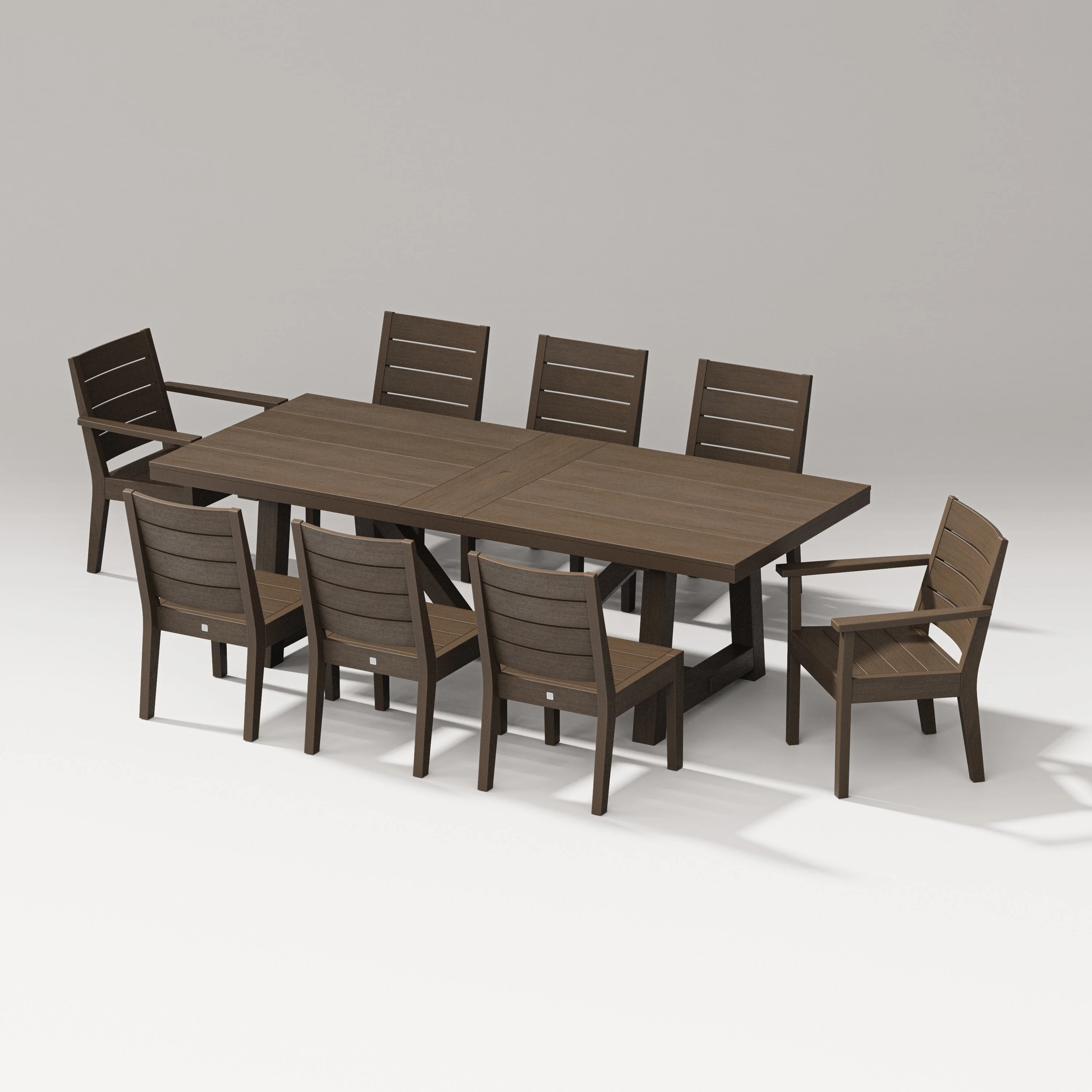 Latitude 9-Piece A-Frame Table Dining Set - Image 4