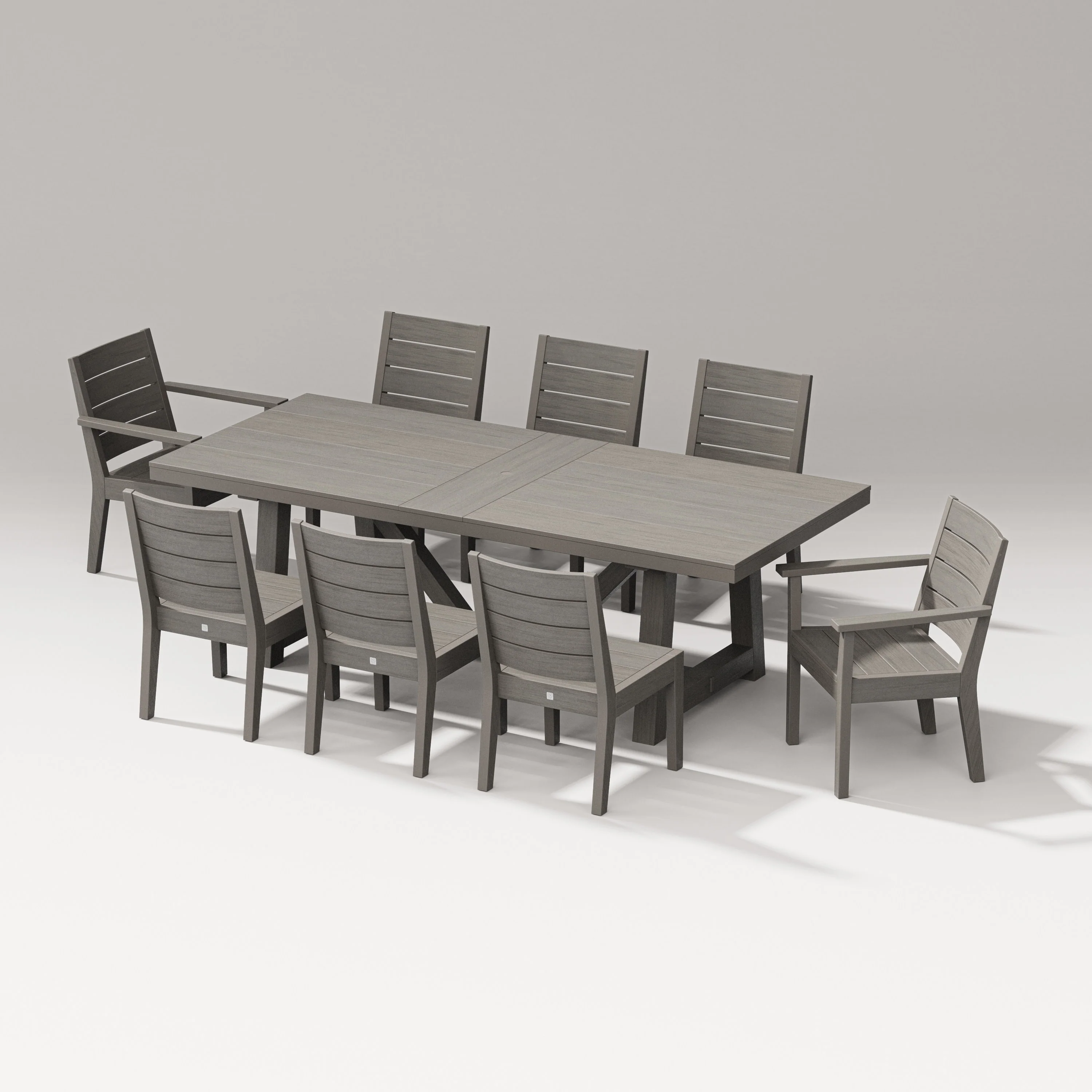 Latitude 9-Piece A-Frame Table Dining Set - Image 5