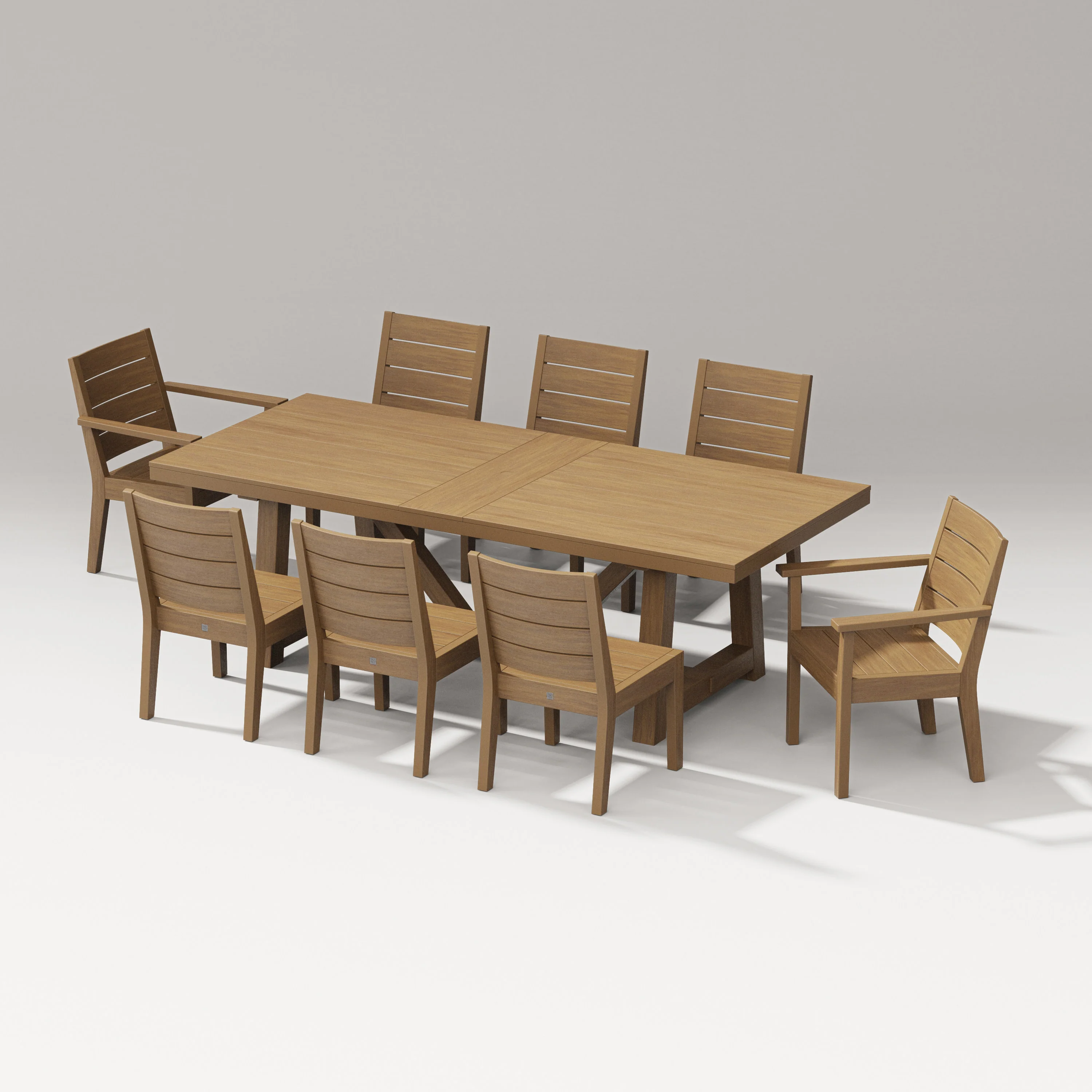 Latitude 9-Piece A-Frame Table Dining Set - Image 7
