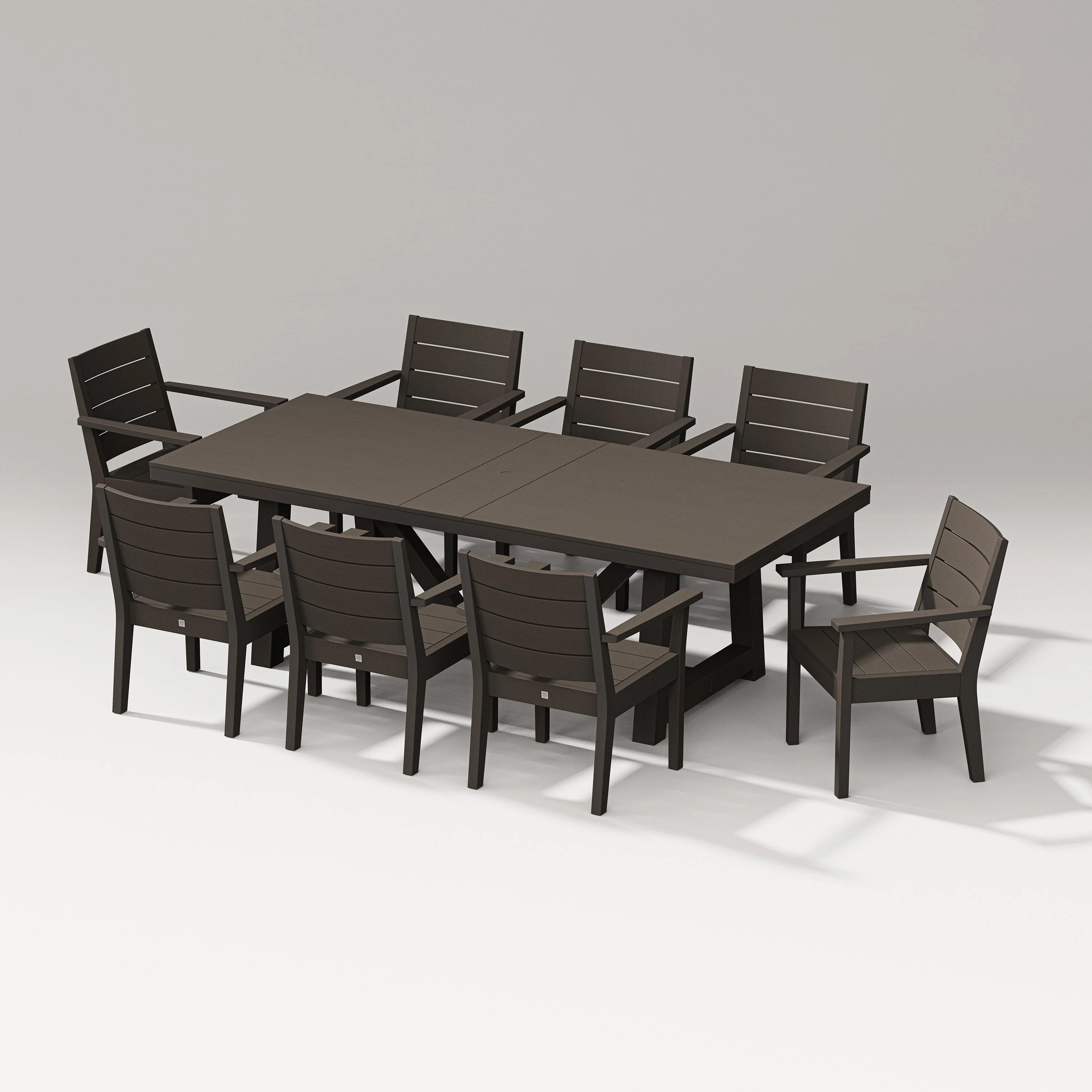 Latitude 9-Piece A-Frame Table Dining Set - Image 5