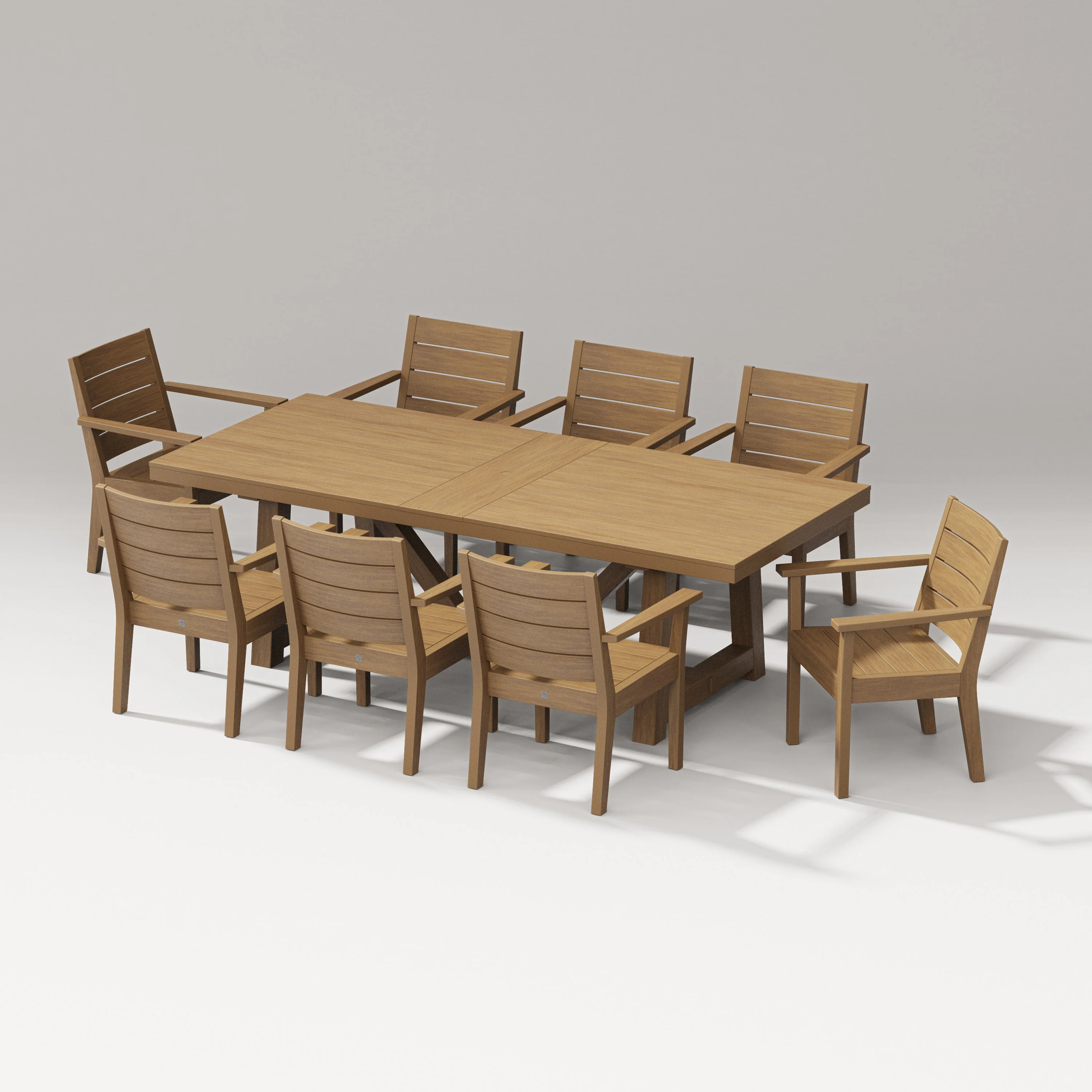 Latitude 9-Piece A-Frame Table Dining Set - Image 7