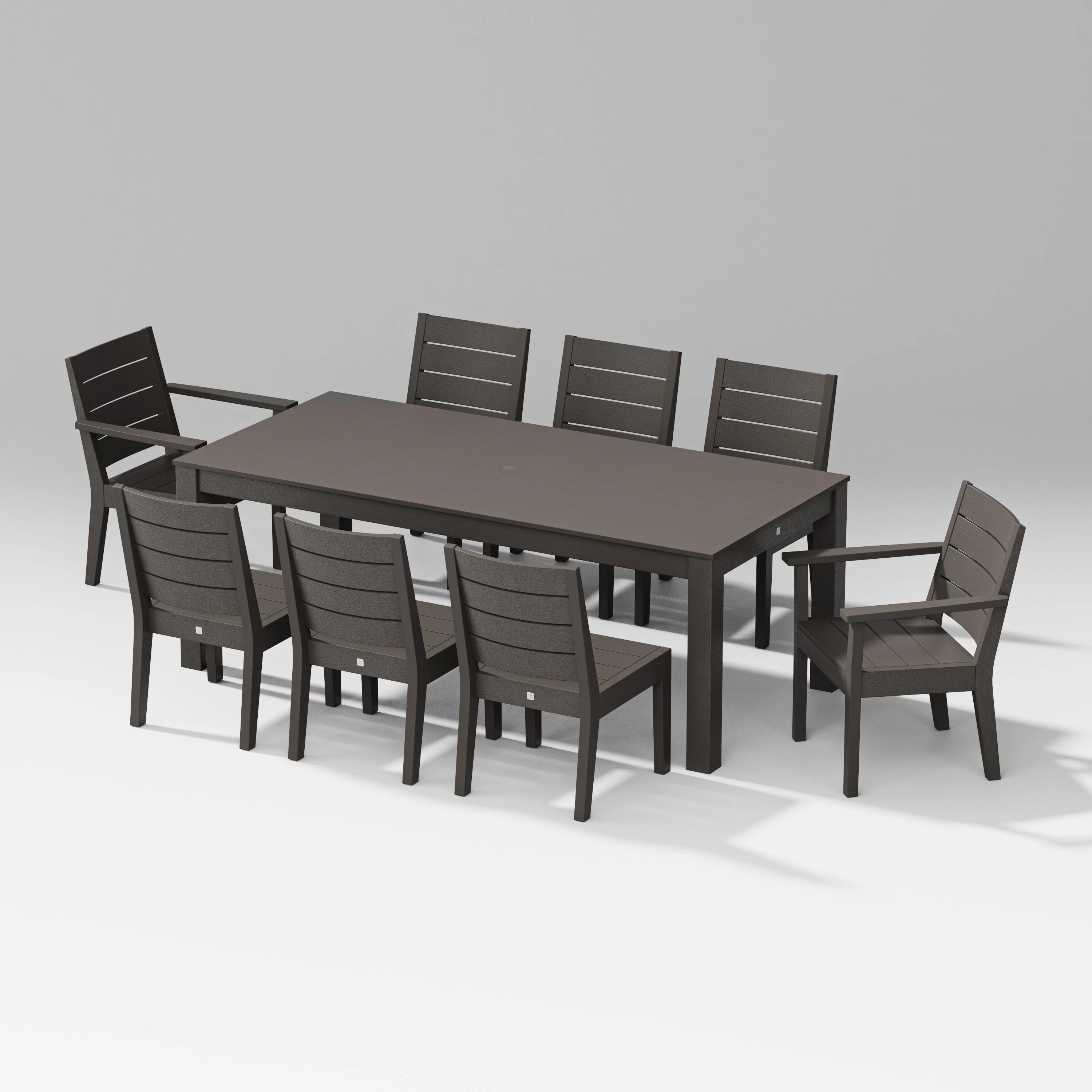Latitude 9-Piece Parsons Table Dining Set - Image 2