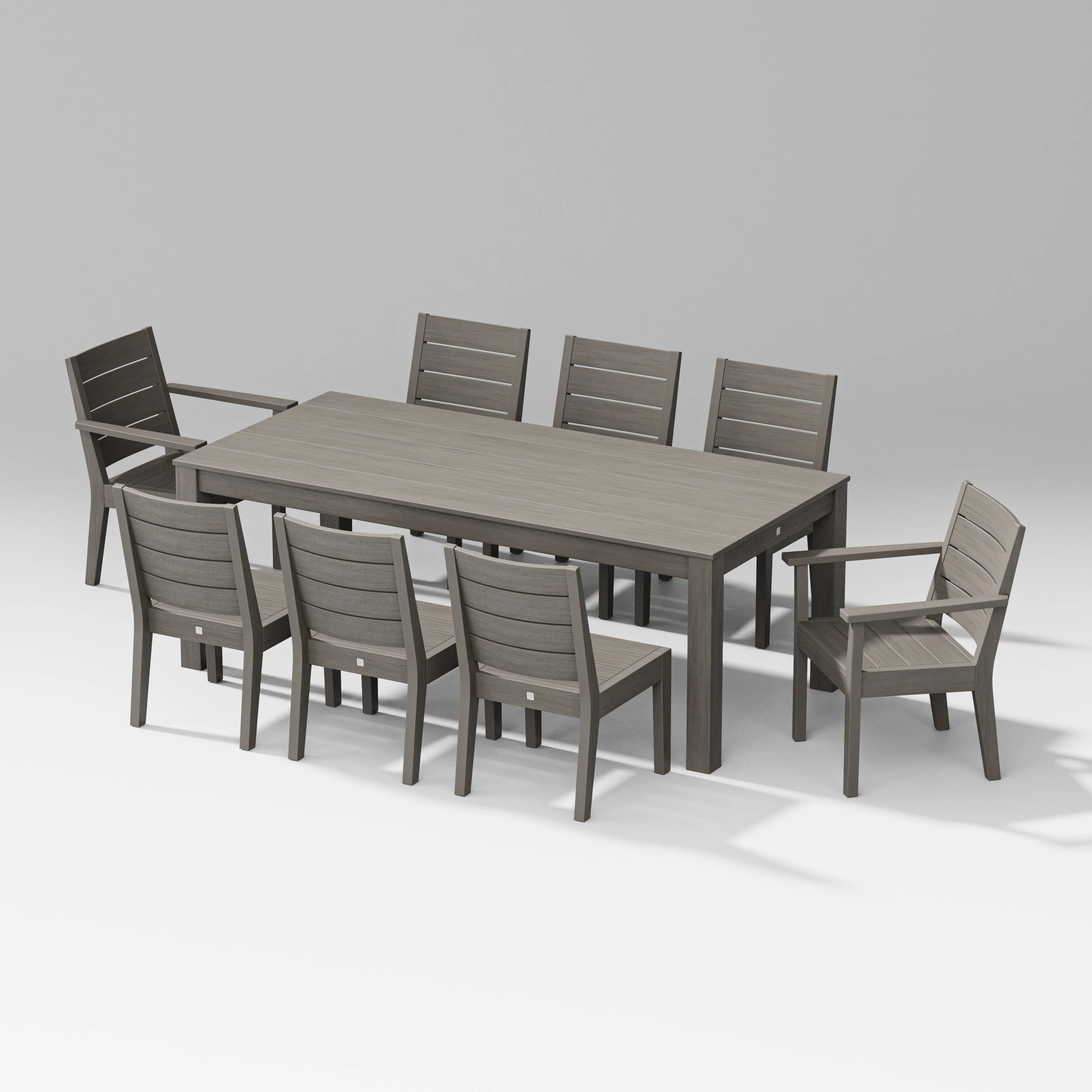 Latitude 9-Piece Parsons Table Dining Set - Image 3