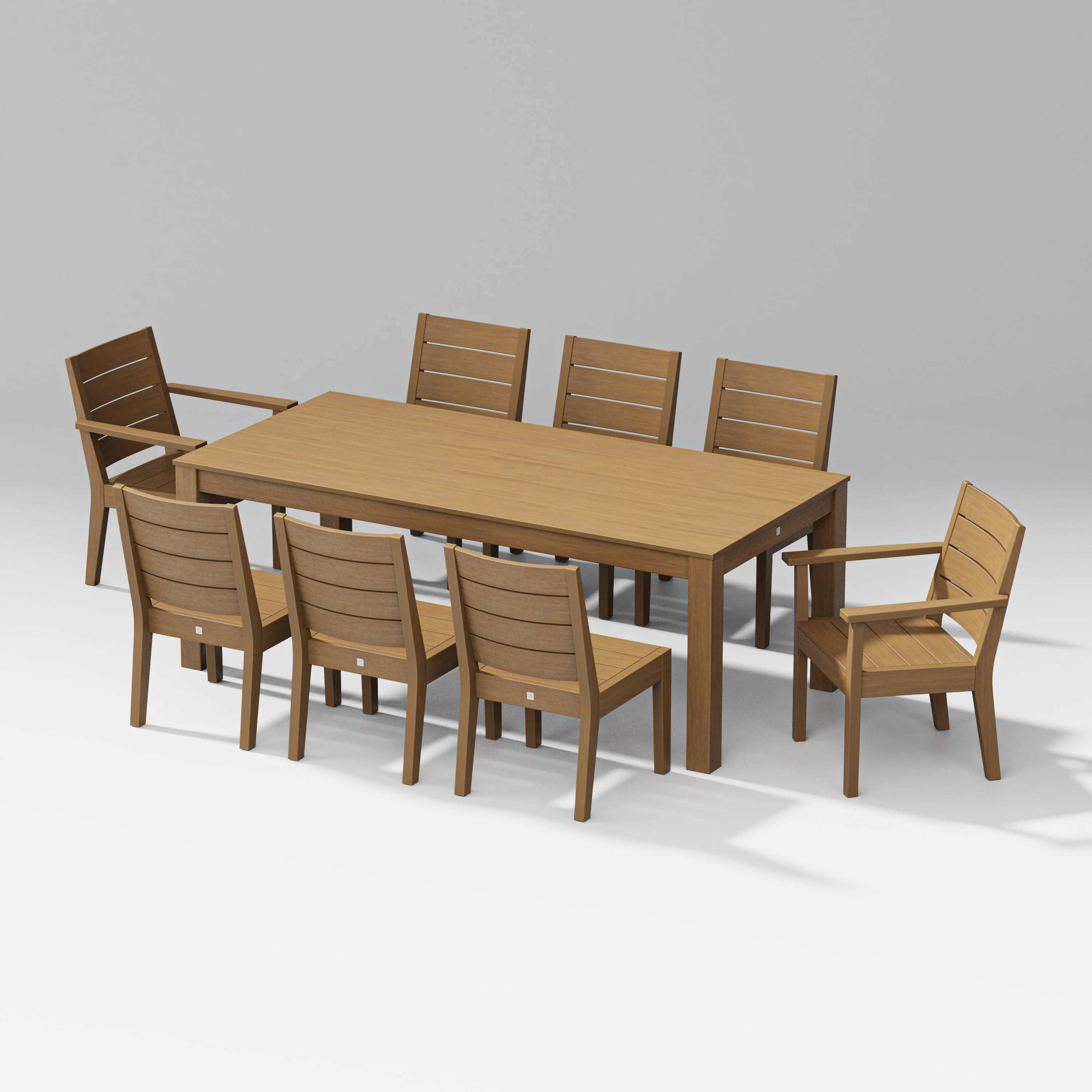 Latitude 9-Piece Parsons Table Dining Set - Image 4