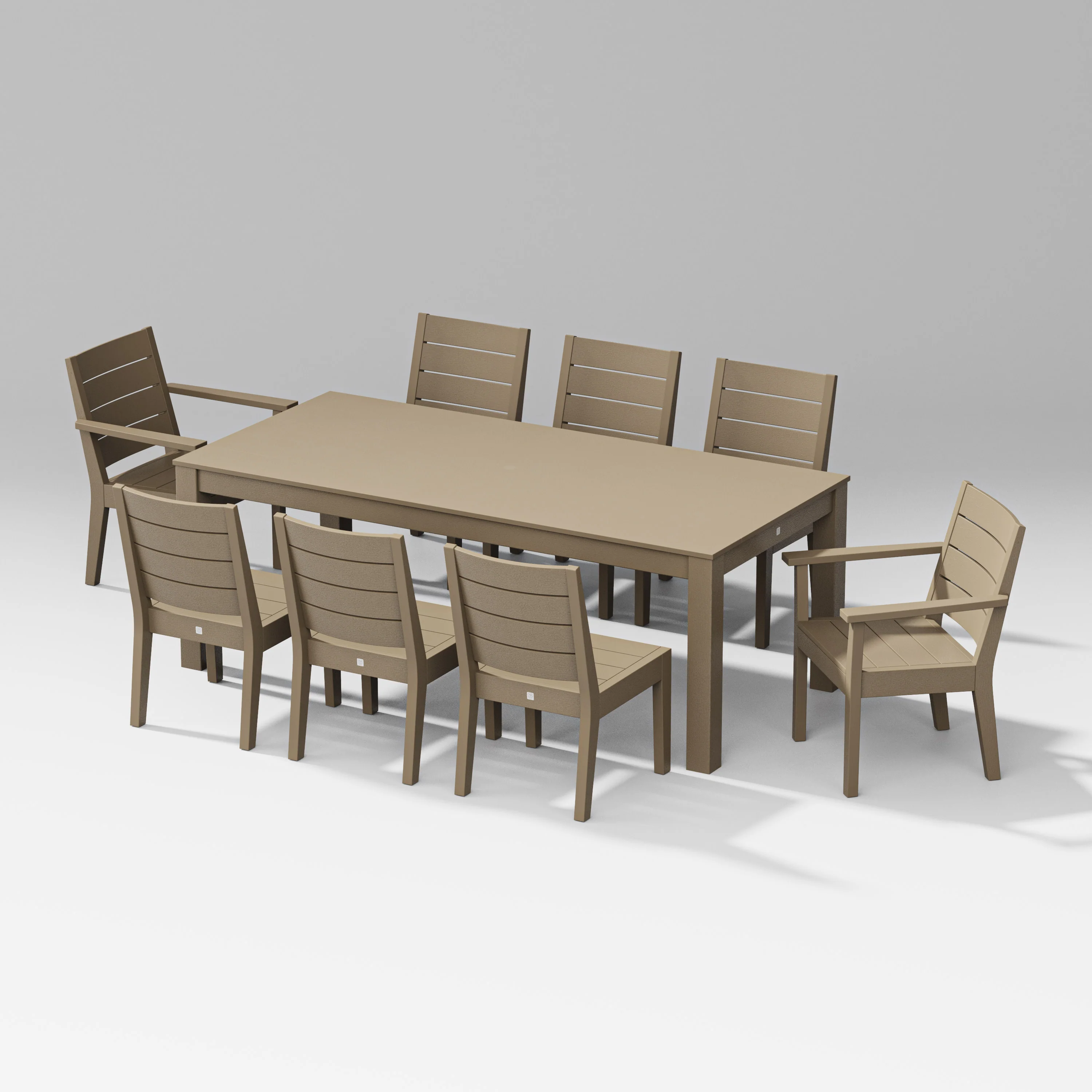 Latitude 9-Piece Parsons Table Dining Set - Image 5
