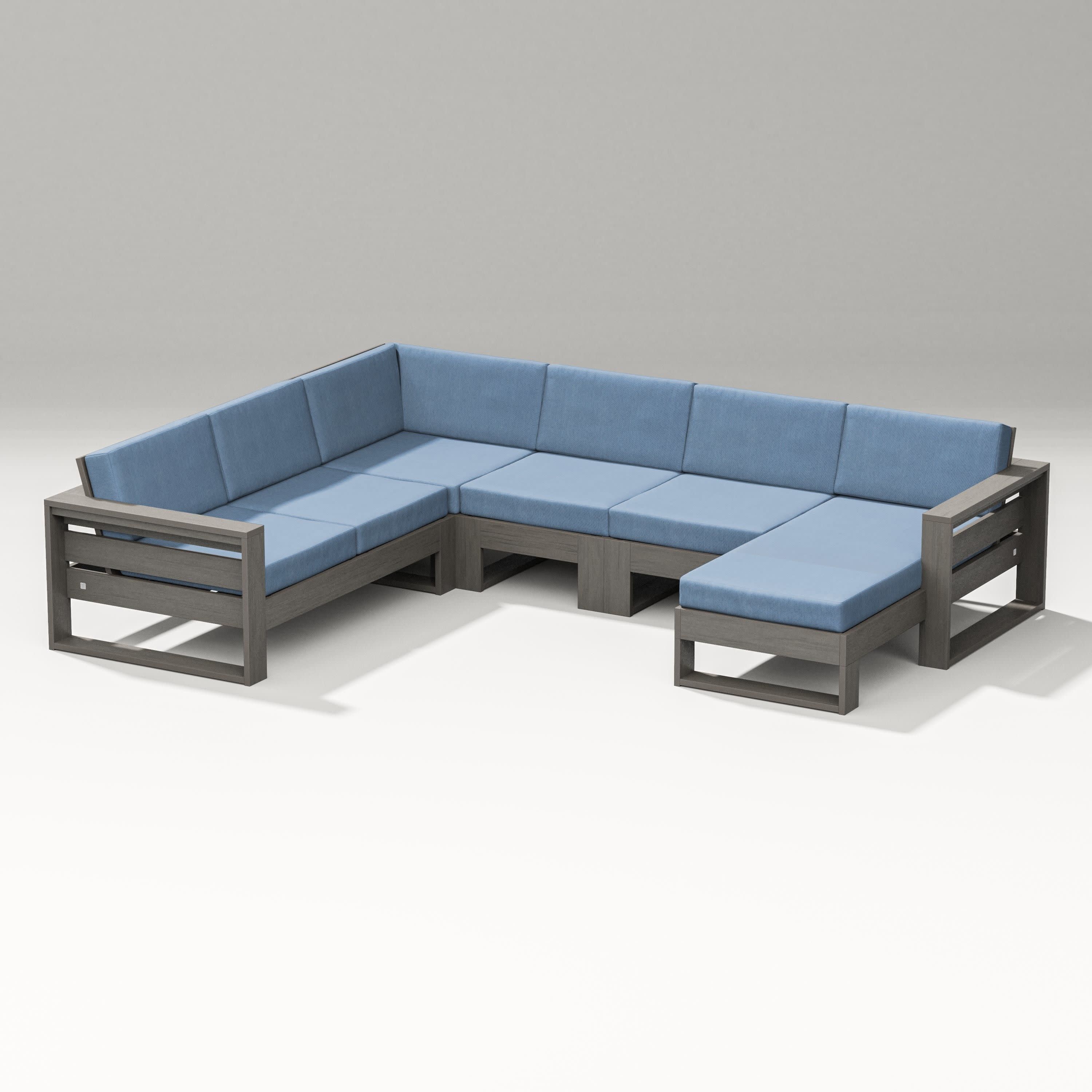 Latitude Corner Sectional with Right Chaise - Image 66