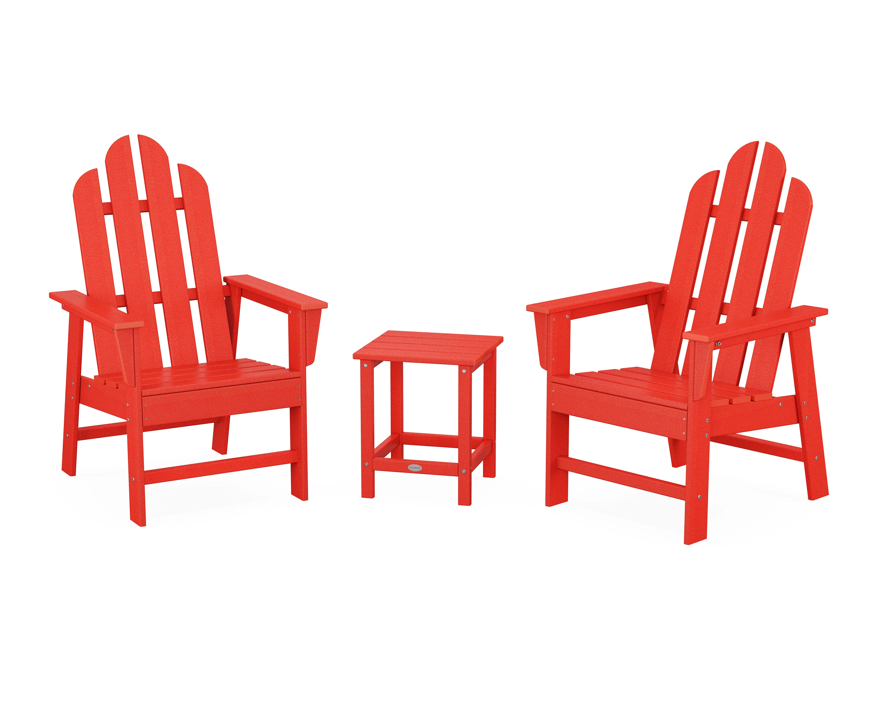 Long Island 3-Piece Upright Adirondack Chair Set - Image 9