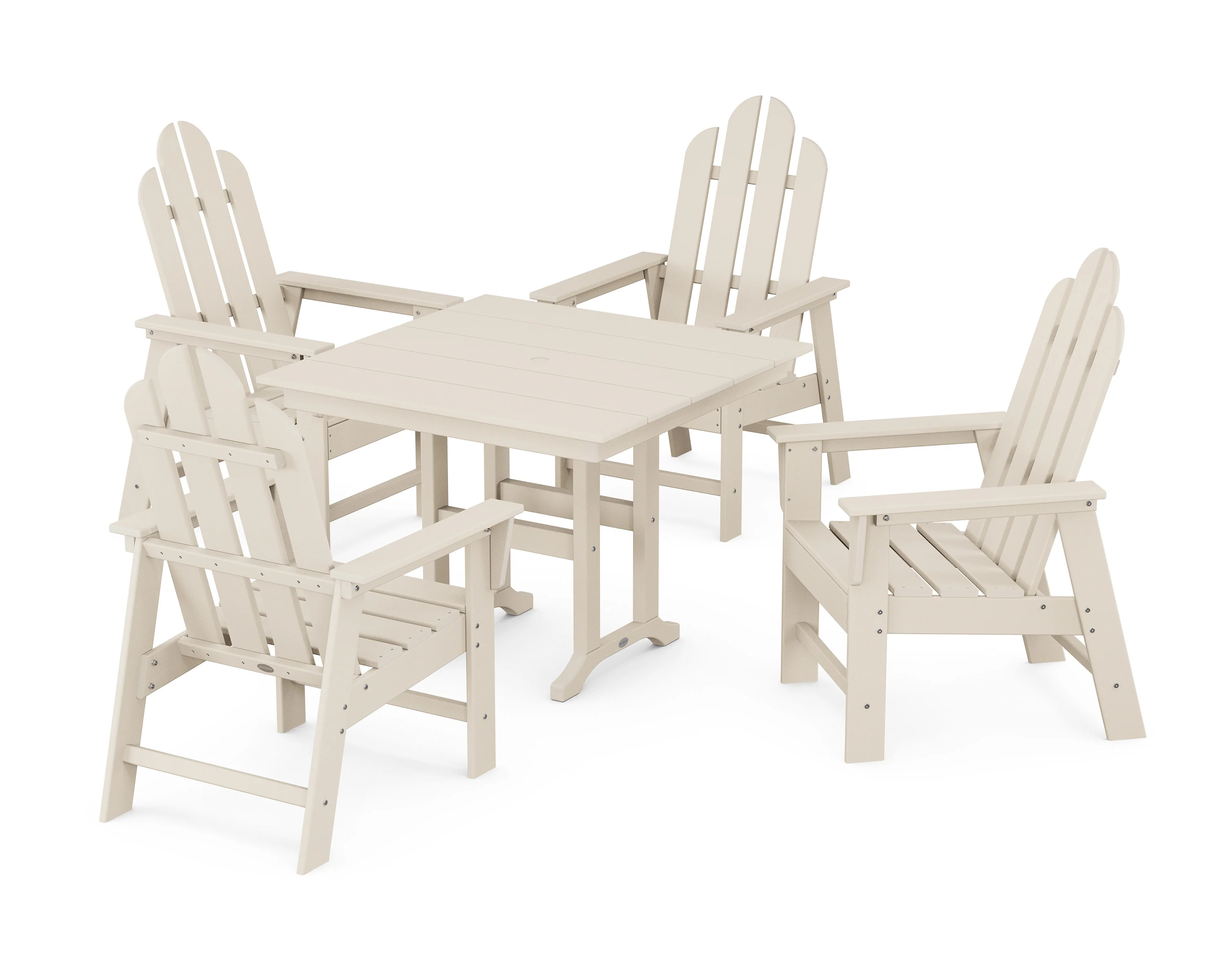 Long Island 5-Piece Farmhouse Dining Set - Image 10