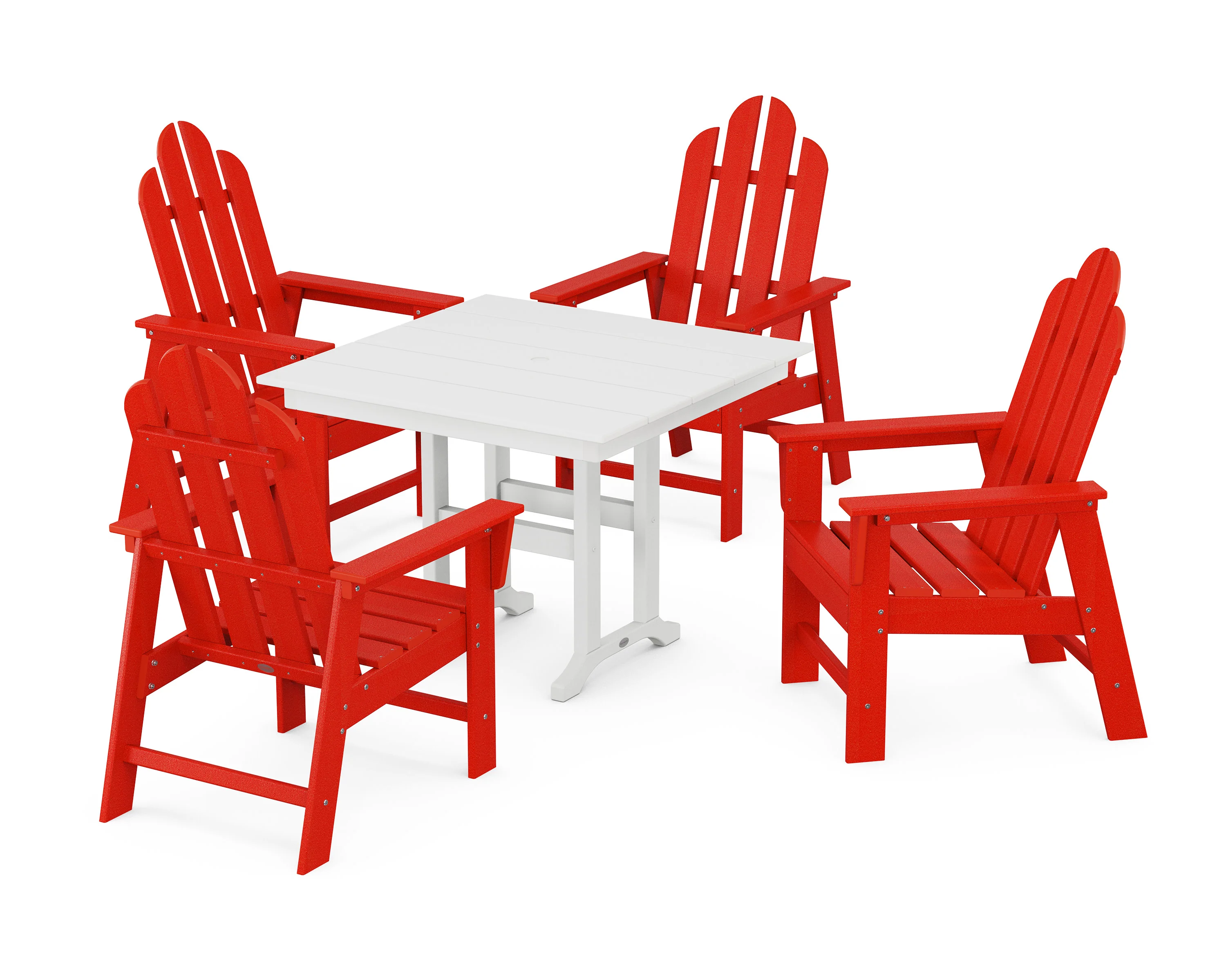 Long Island 5-Piece Farmhouse Dining Set - Image 11