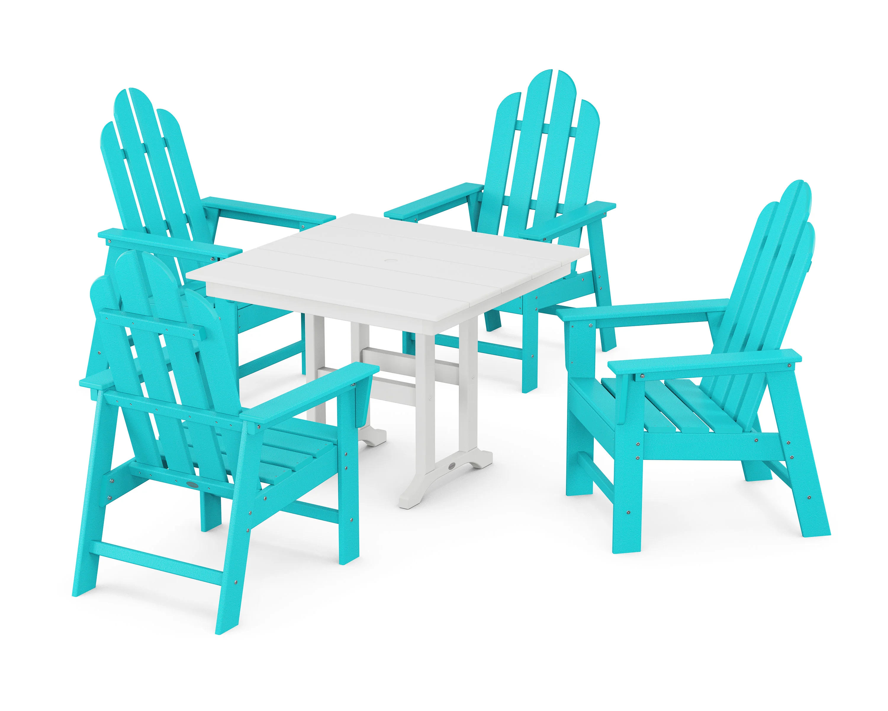 Long Island 5-Piece Farmhouse Dining Set - Image 14