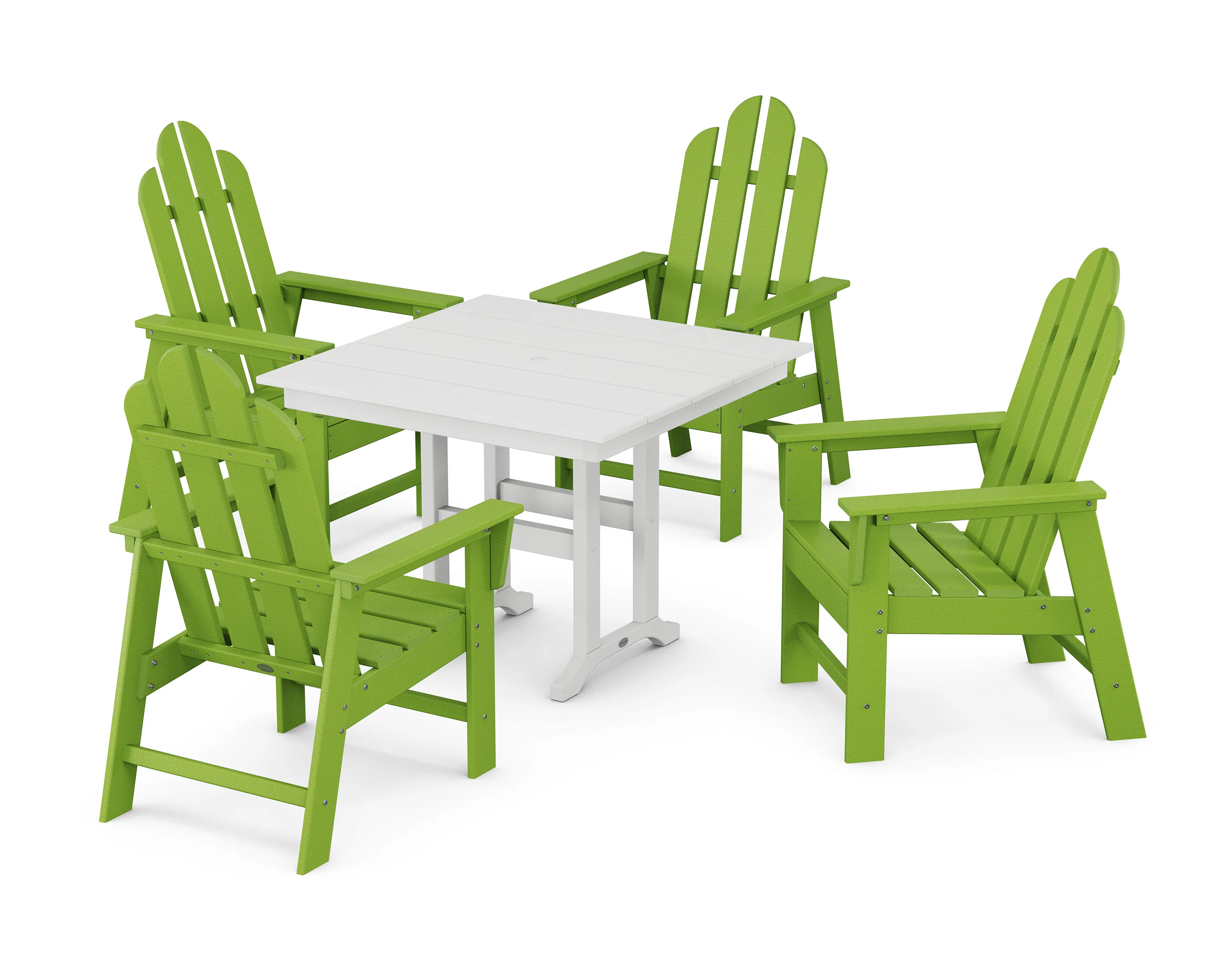 Long Island 5-Piece Farmhouse Dining Set - Image 4