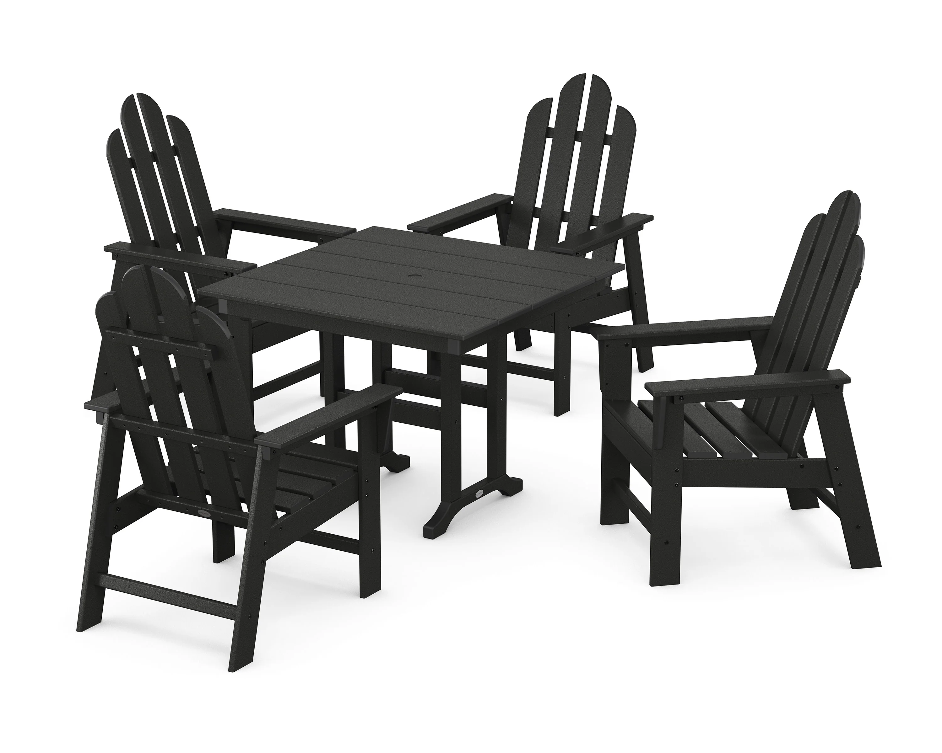Long Island 5-Piece Farmhouse Dining Set - Image 5