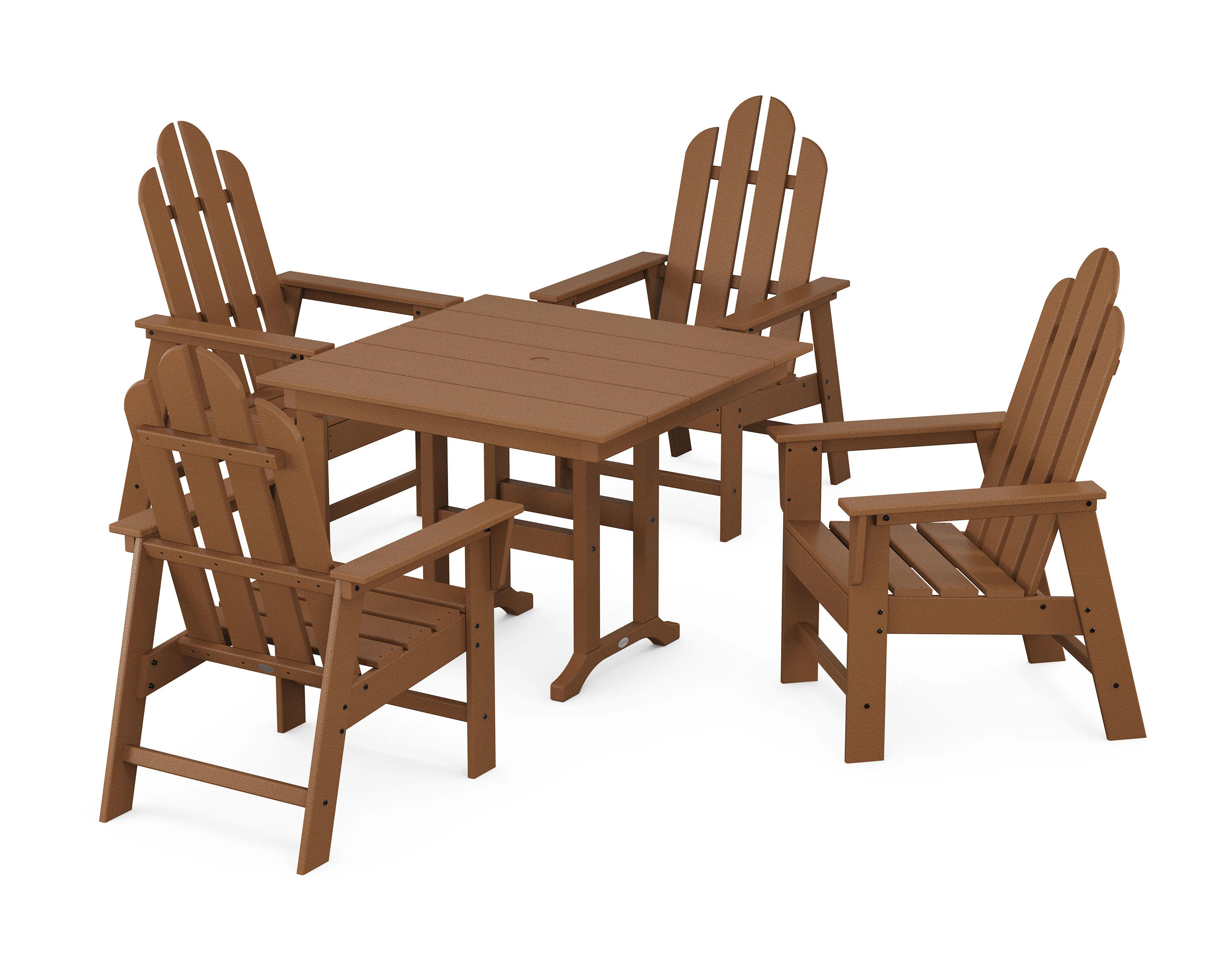 Long Island 5-Piece Farmhouse Dining Set - Image 9