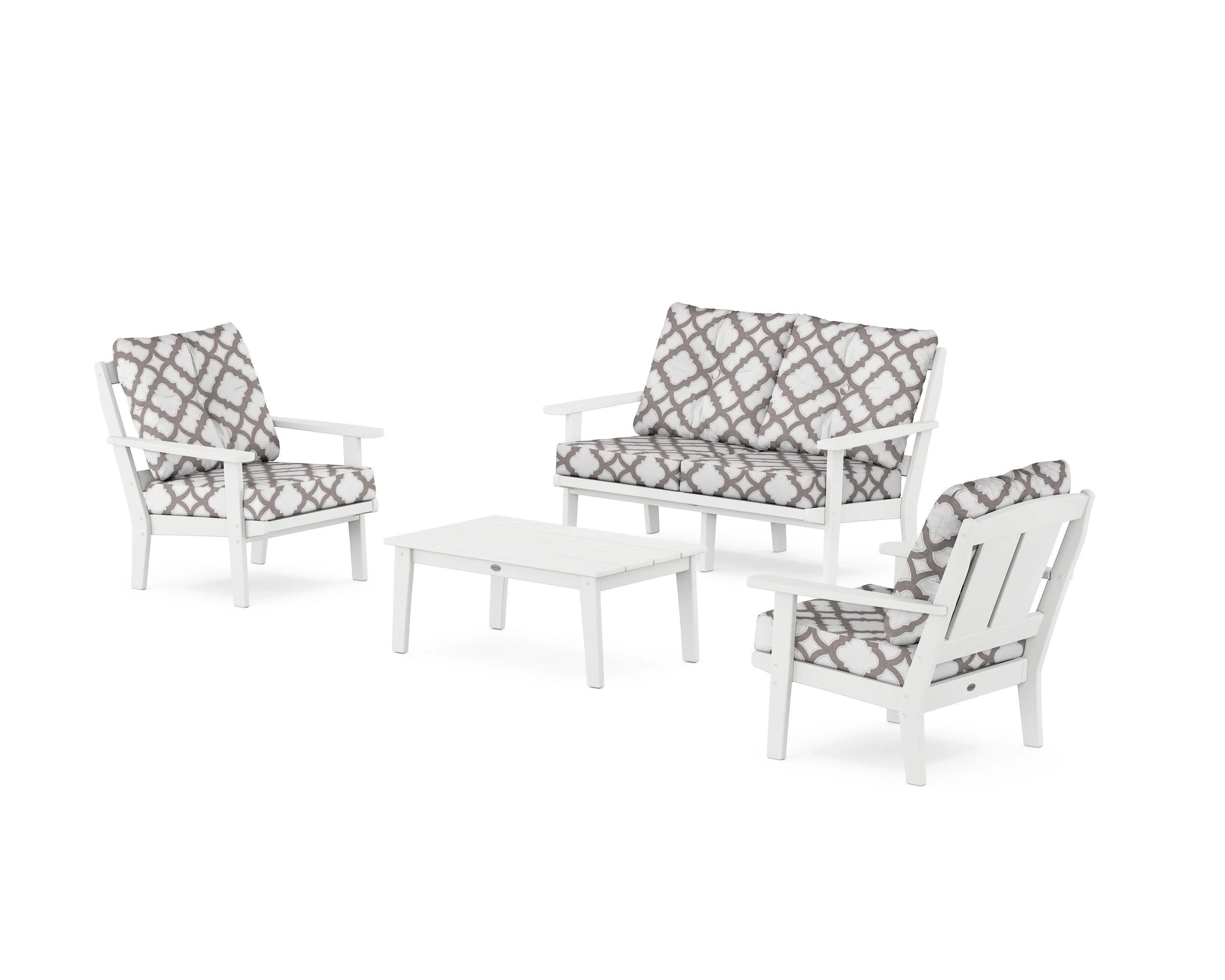 Mission 4-Piece Deep Seating Set with Loveseat - Image 102