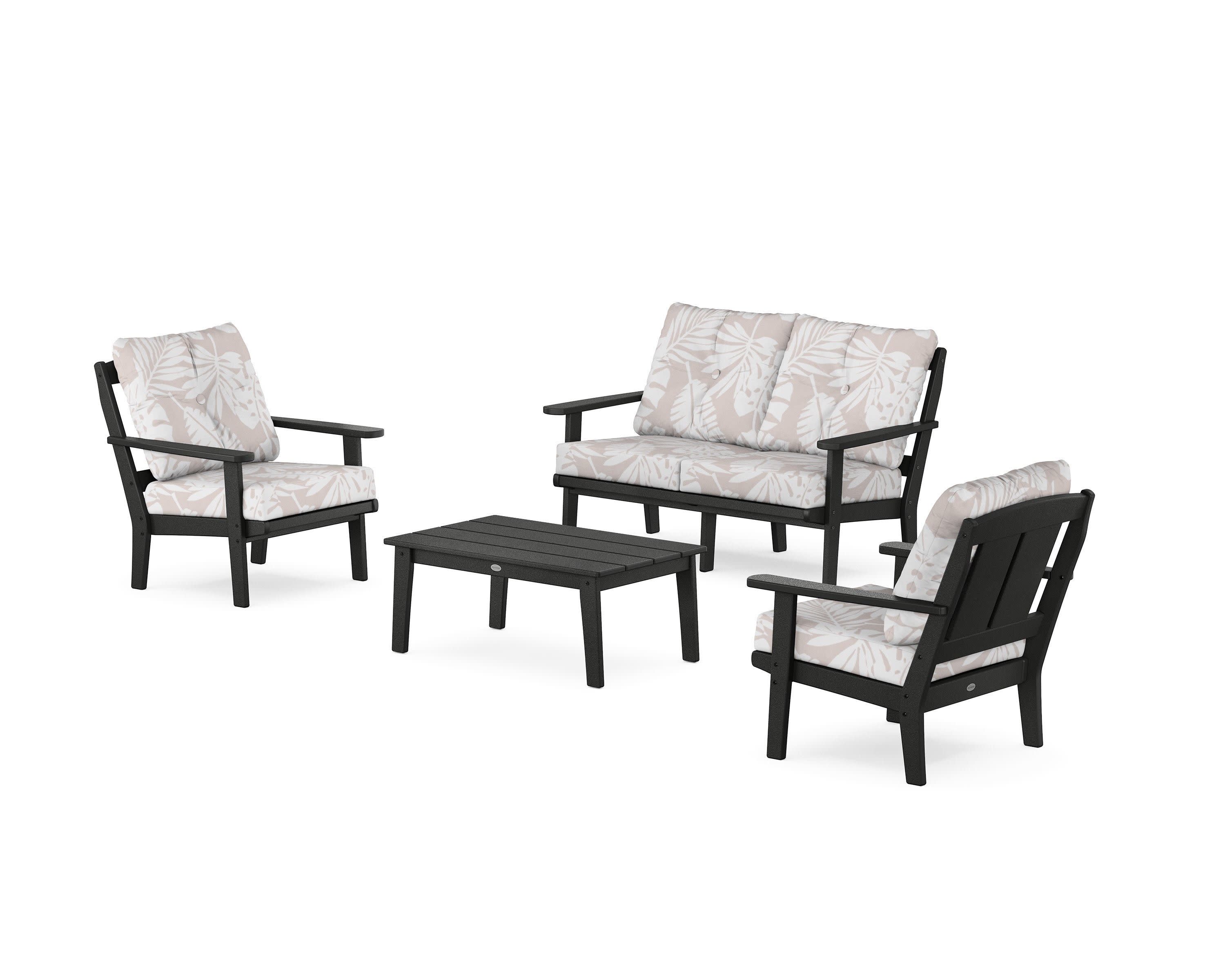 Mission 4-Piece Deep Seating Set with Loveseat - Image 105