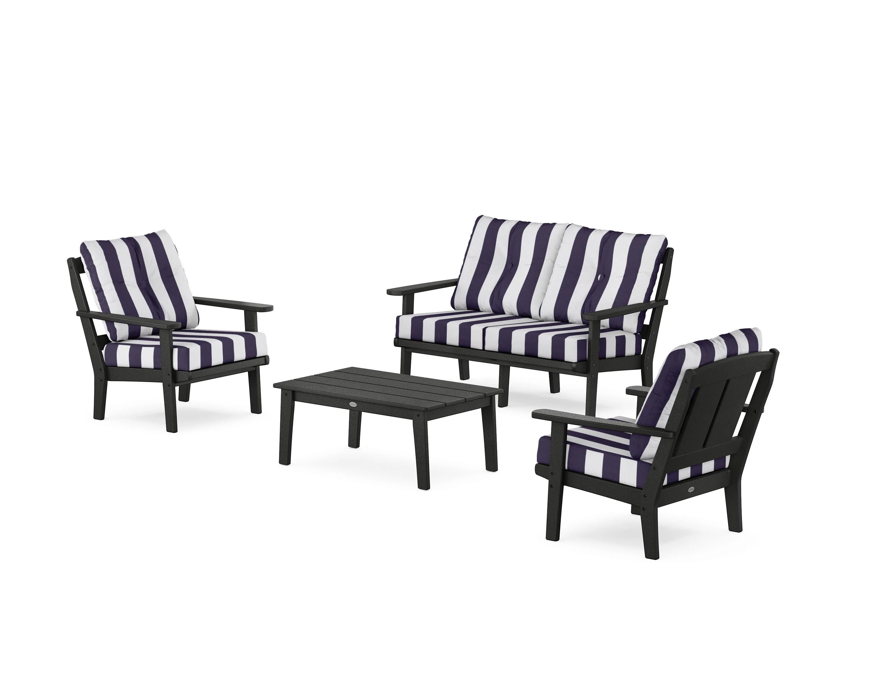 Mission 4-Piece Deep Seating Set with Loveseat - Image 110