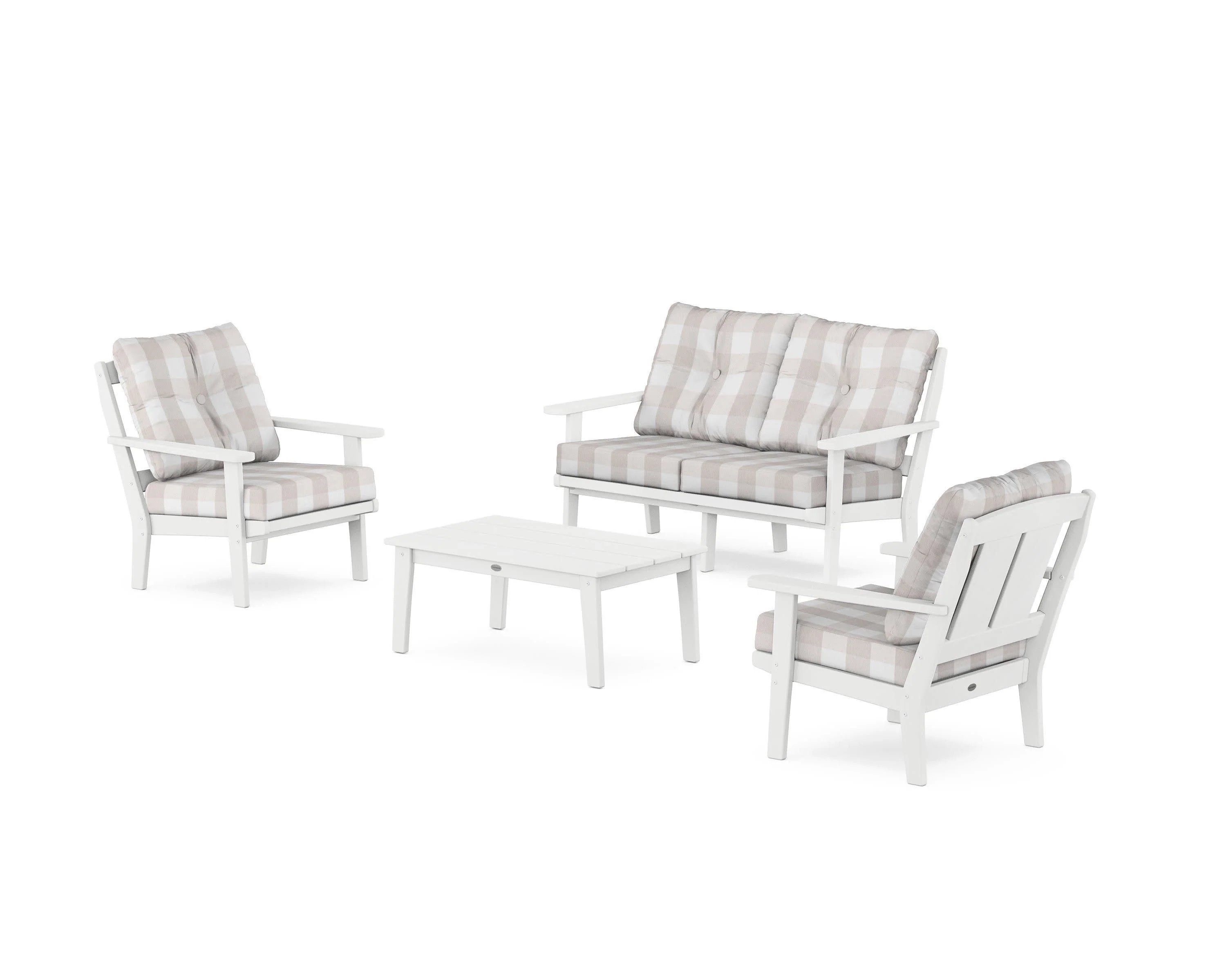Mission 4-Piece Deep Seating Set with Loveseat - Image 116