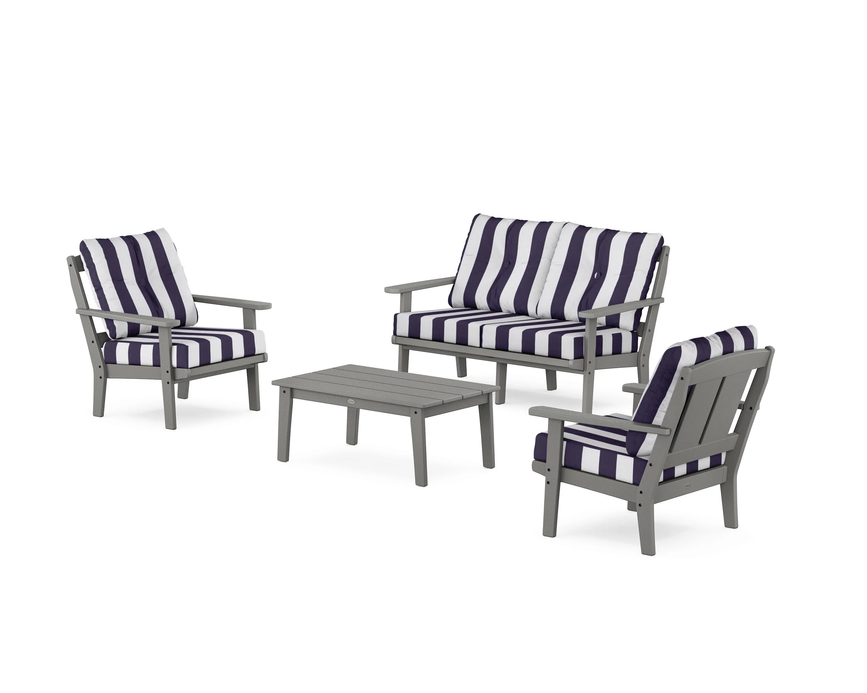 Mission 4-Piece Deep Seating Set with Loveseat - Image 119