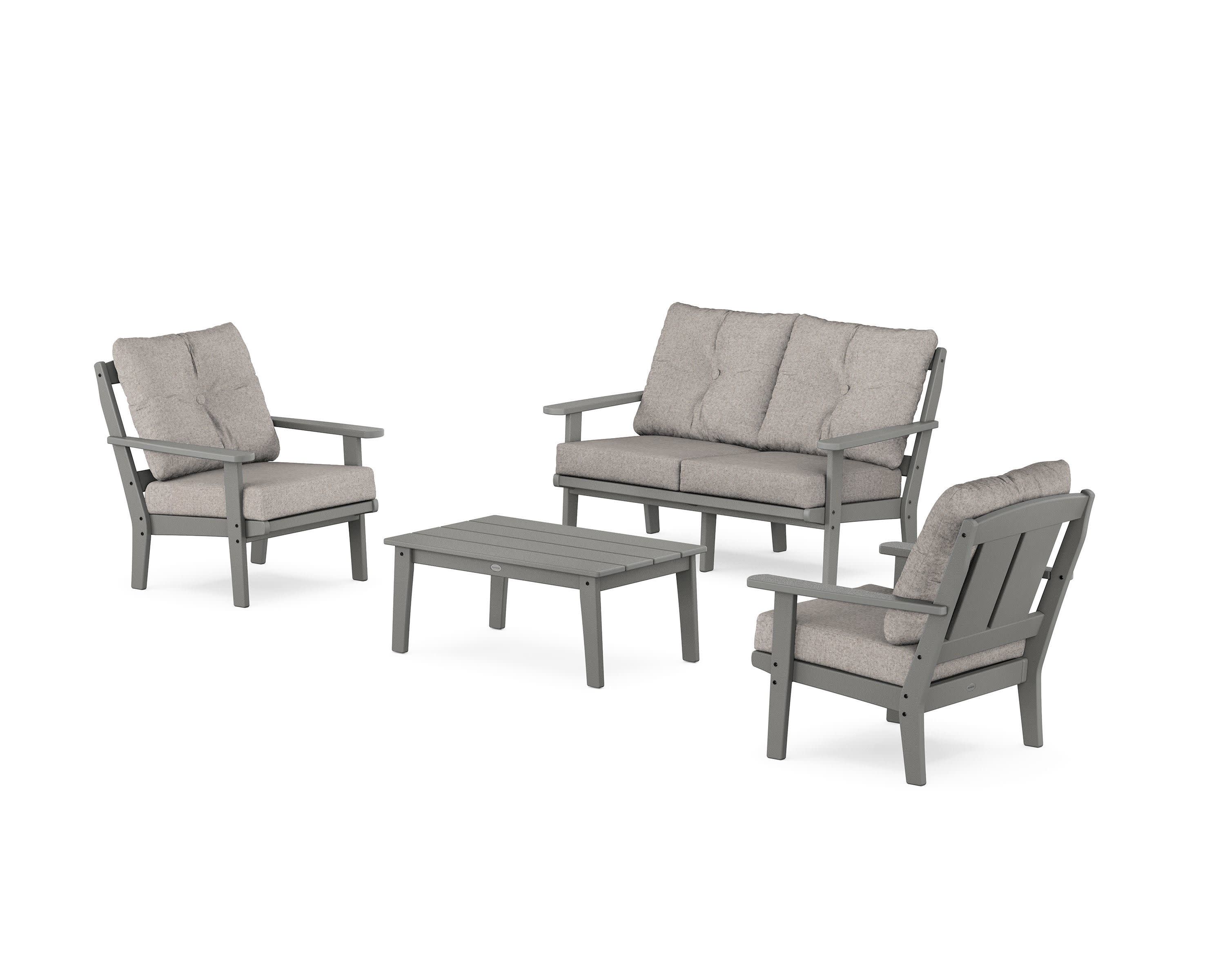 Mission 4-Piece Deep Seating Set with Loveseat - Image 120