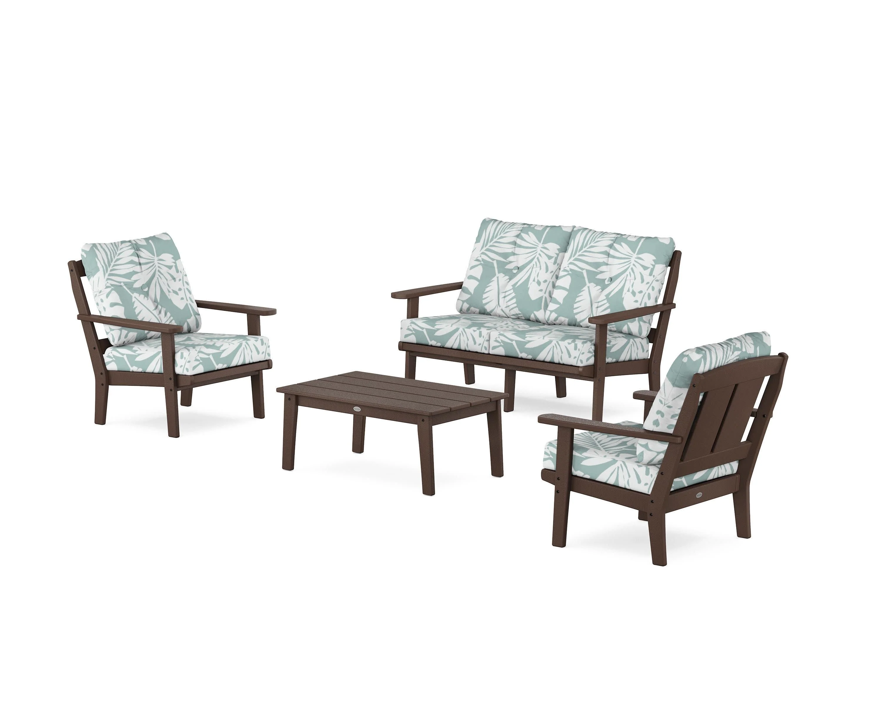 Mission 4-Piece Deep Seating Set with Loveseat - Image 130