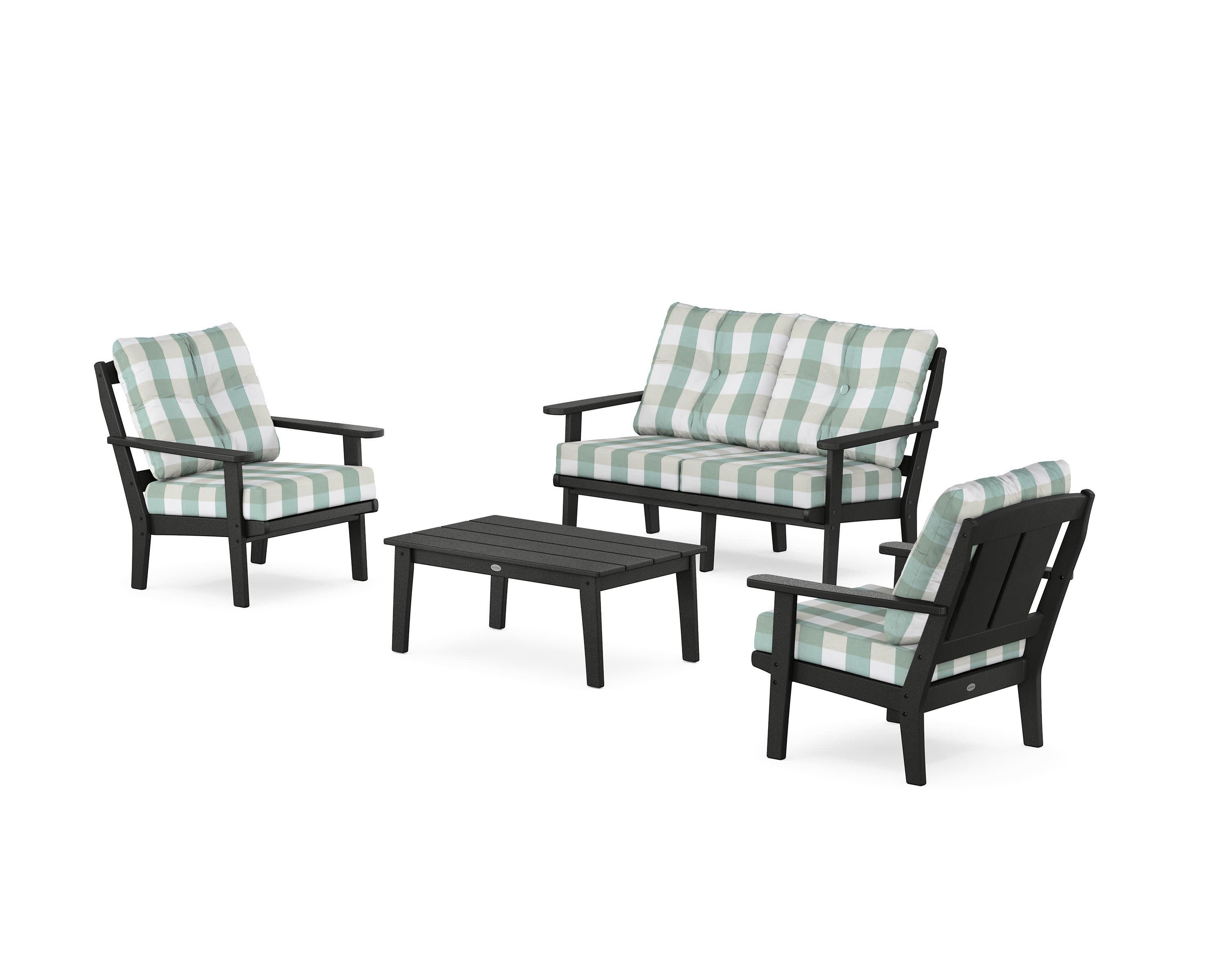 Mission 4-Piece Deep Seating Set with Loveseat - Image 132