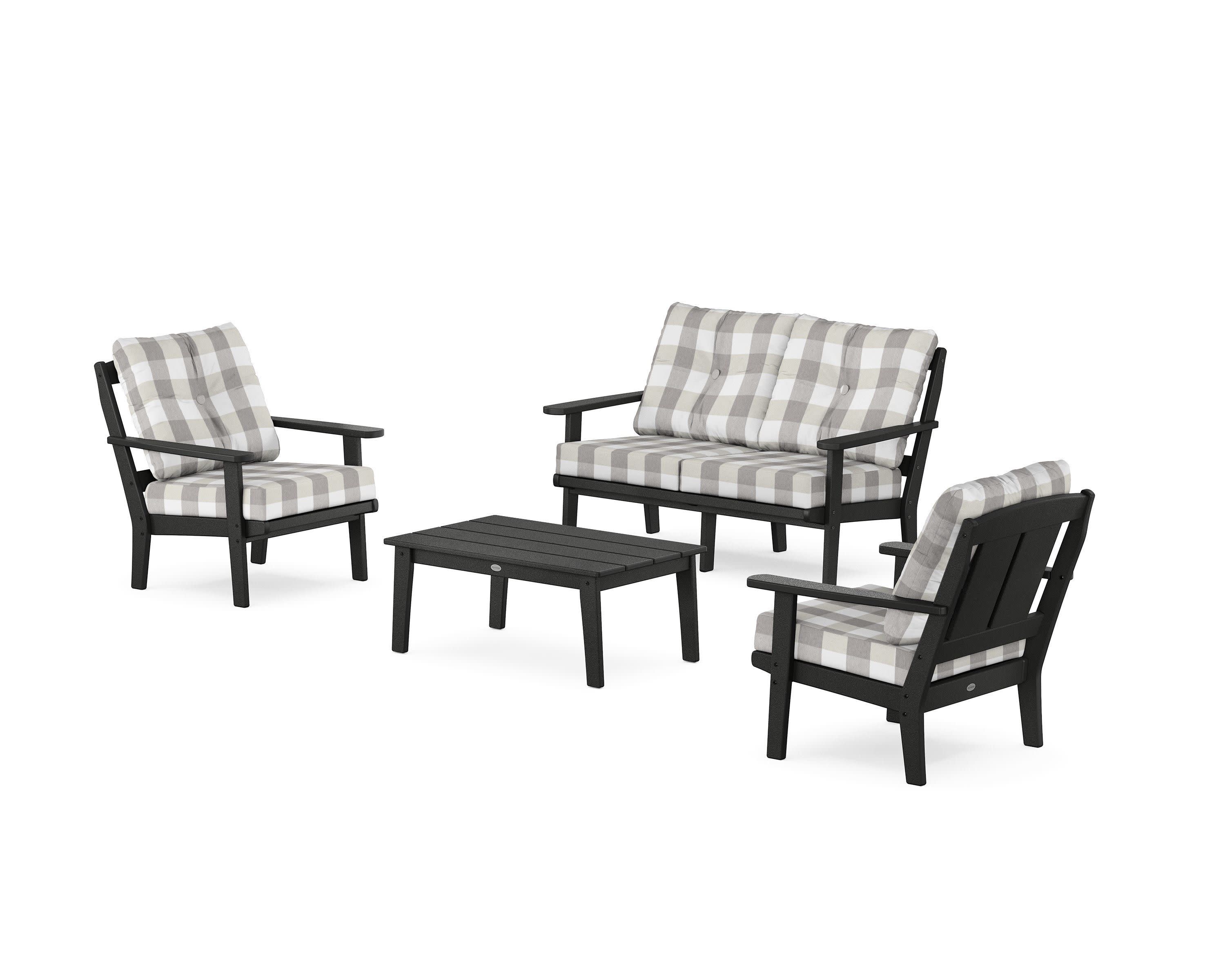 Mission 4-Piece Deep Seating Set with Loveseat - Image 146