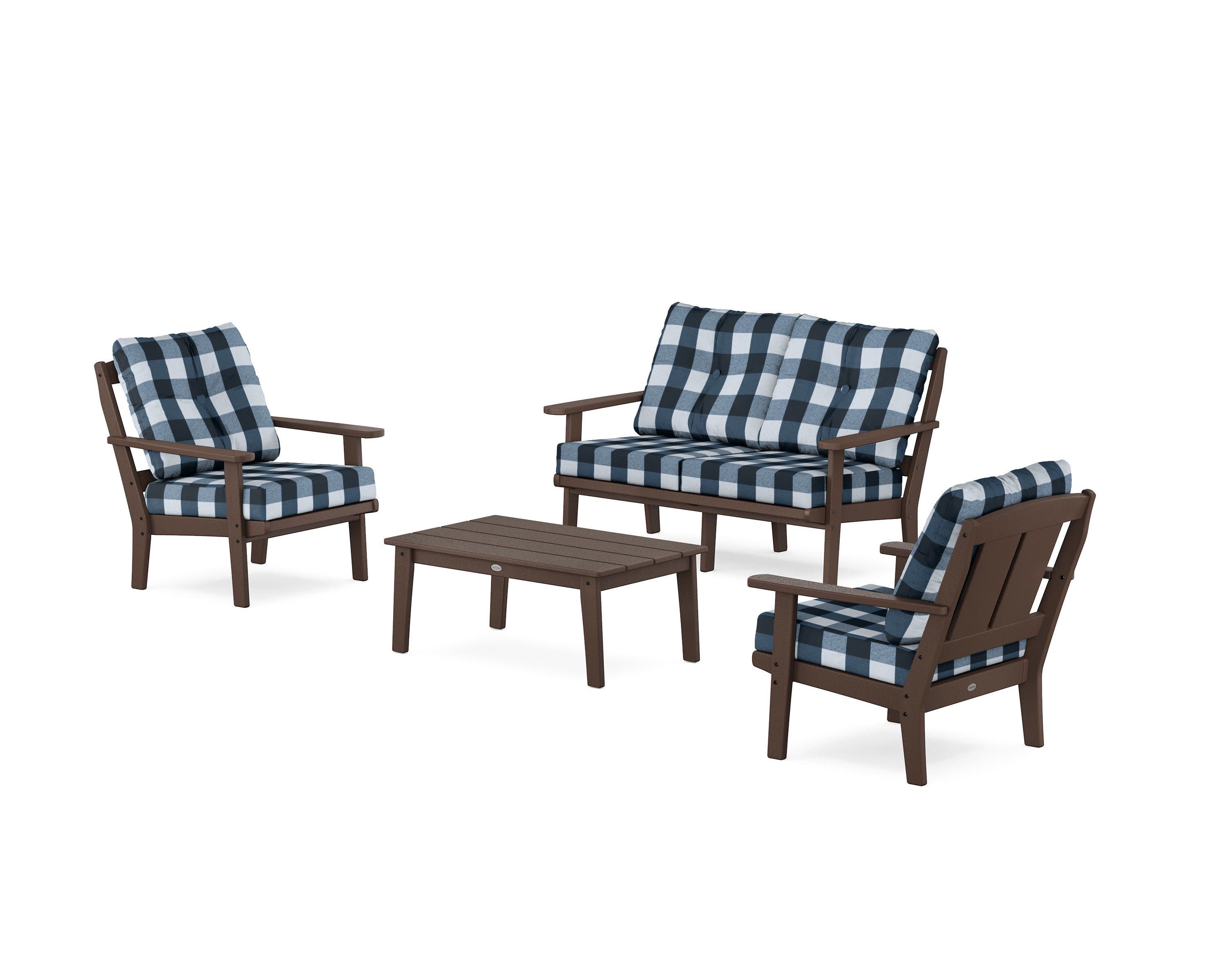 Mission 4-Piece Deep Seating Set with Loveseat - Image 149