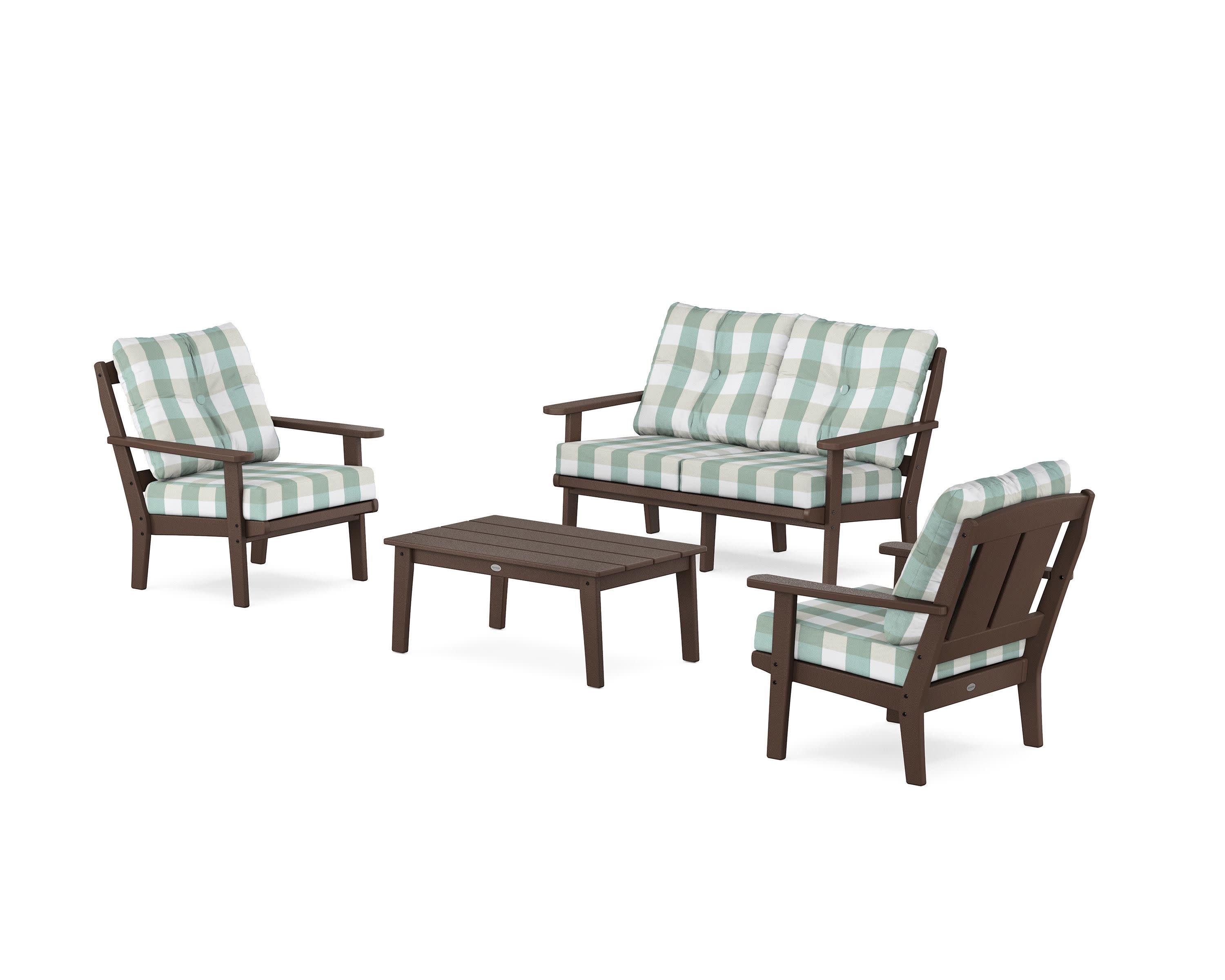Mission 4-Piece Deep Seating Set with Loveseat - Image 15