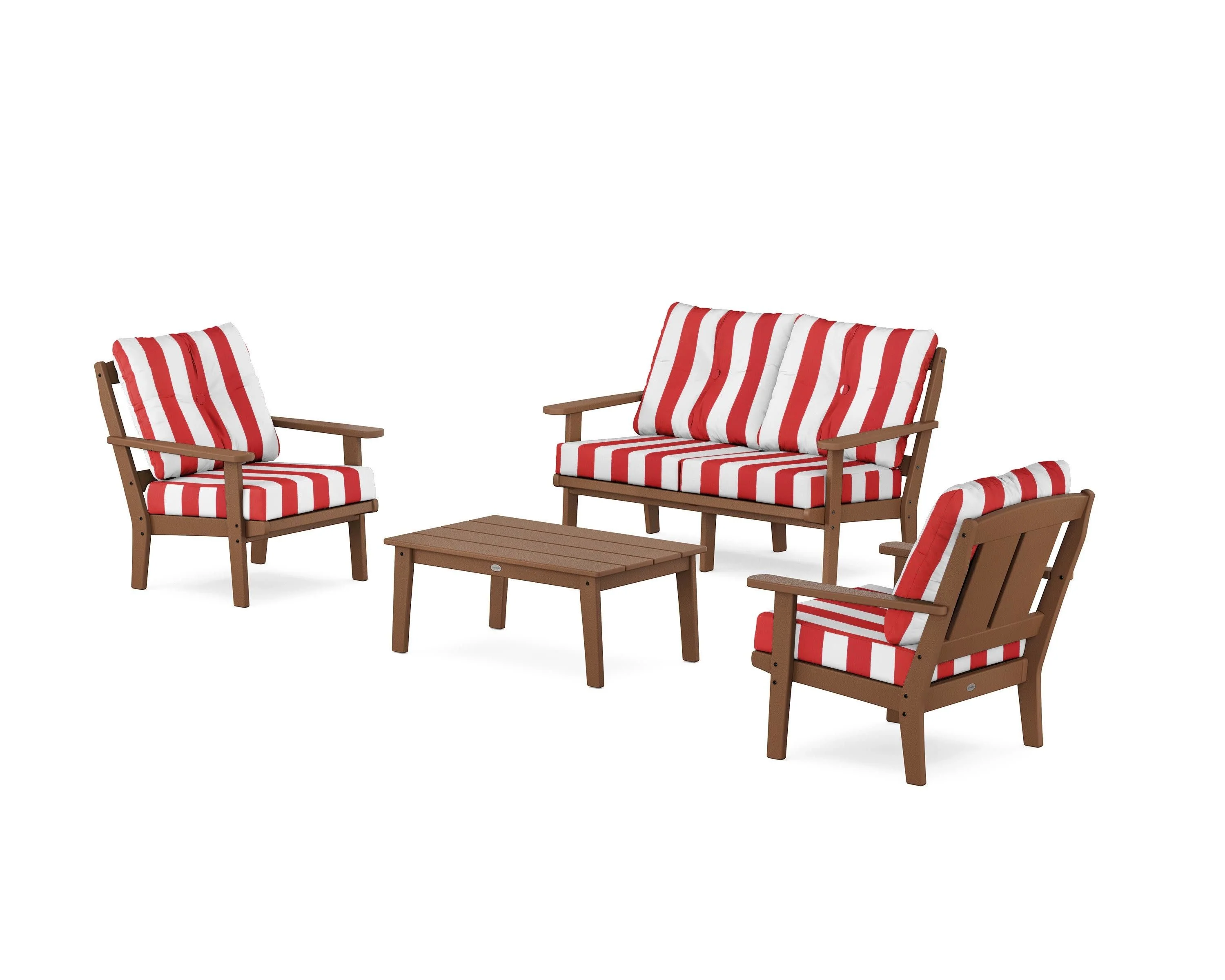 Mission 4-Piece Deep Seating Set with Loveseat - Image 154
