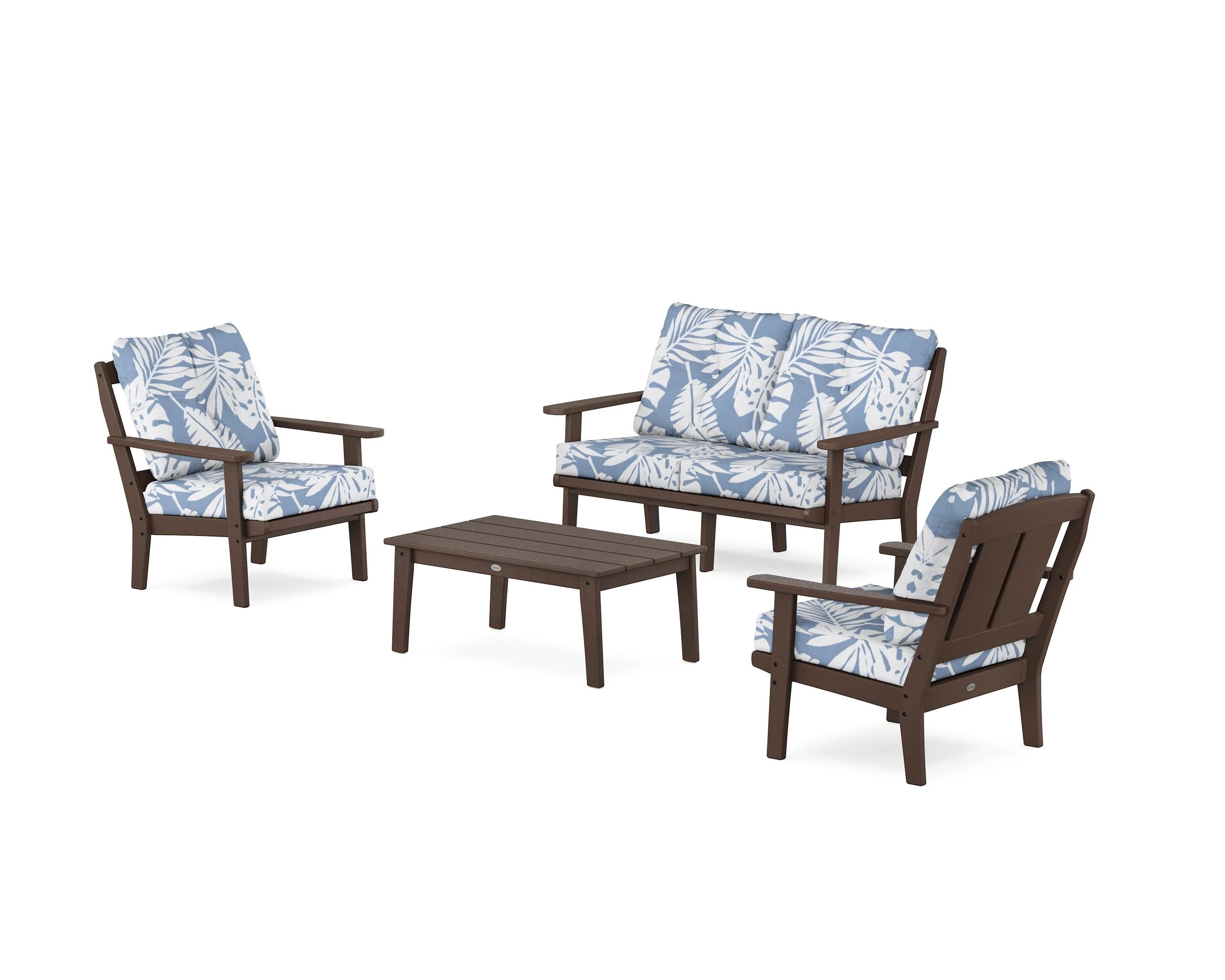 Mission 4-Piece Deep Seating Set with Loveseat - Image 155