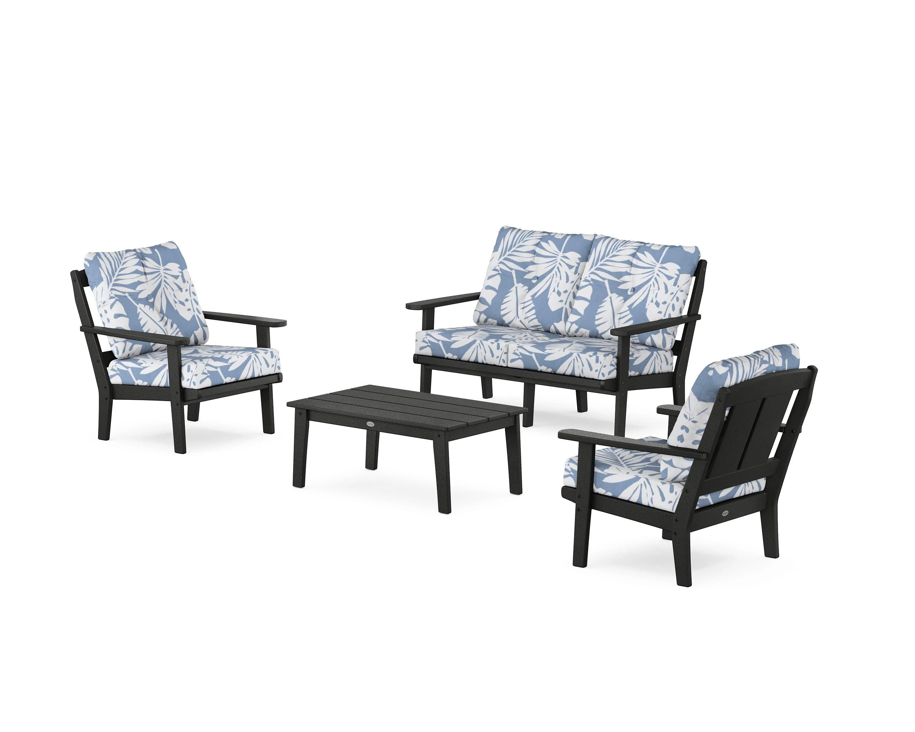 Mission 4-Piece Deep Seating Set with Loveseat - Image 165