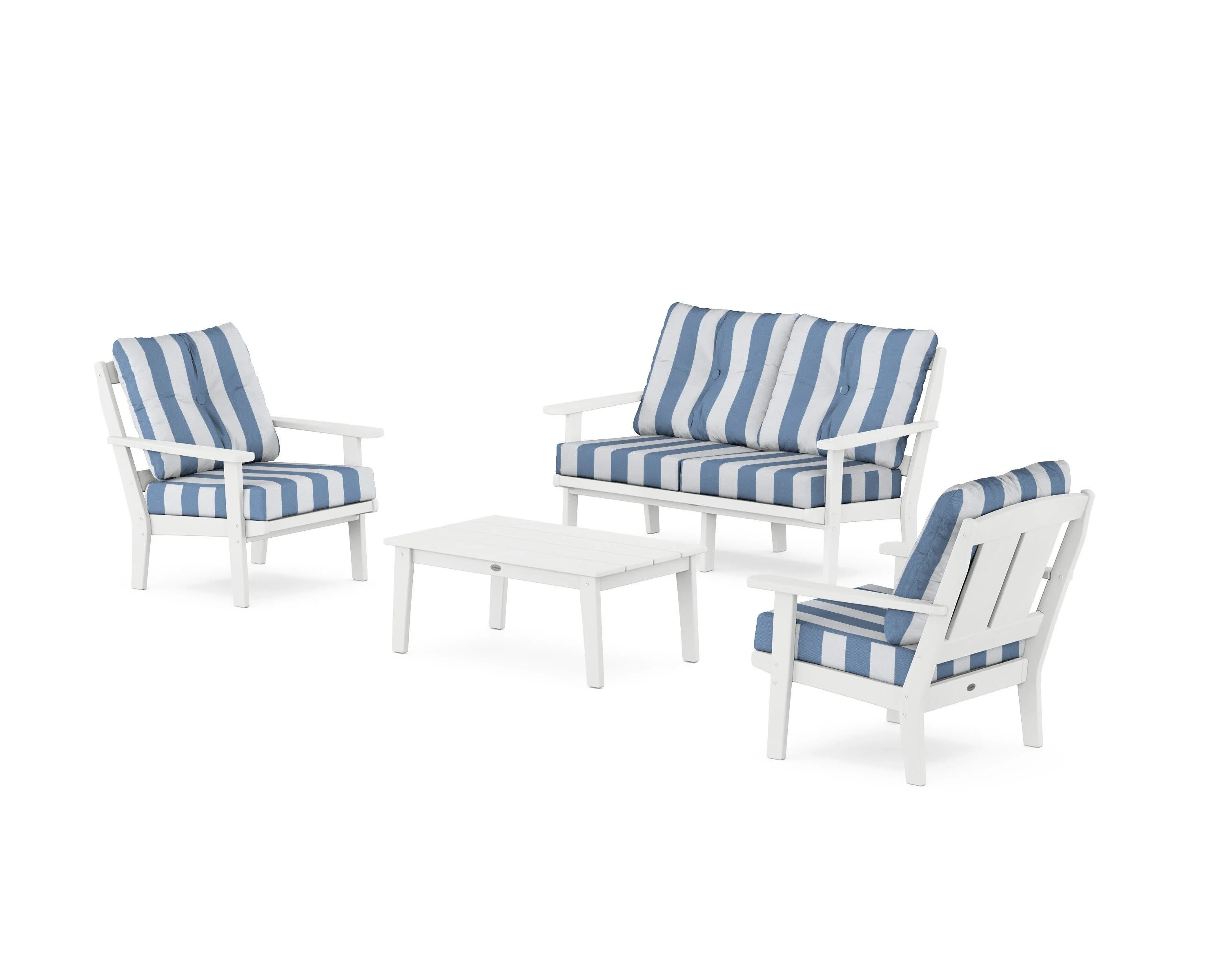 Mission 4-Piece Deep Seating Set with Loveseat - Image 175