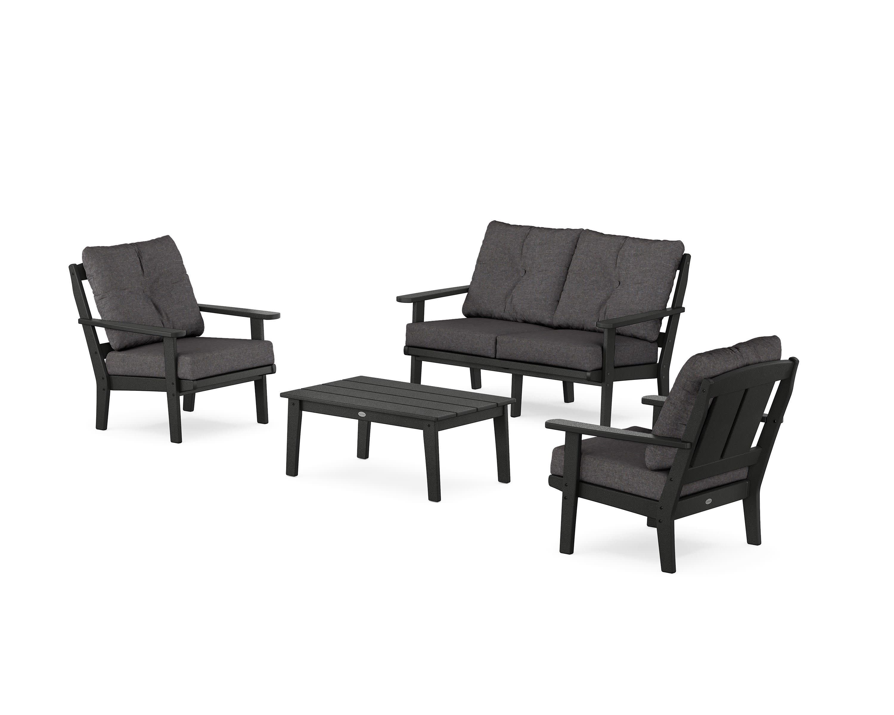 Mission 4-Piece Deep Seating Set with Loveseat - Image 177