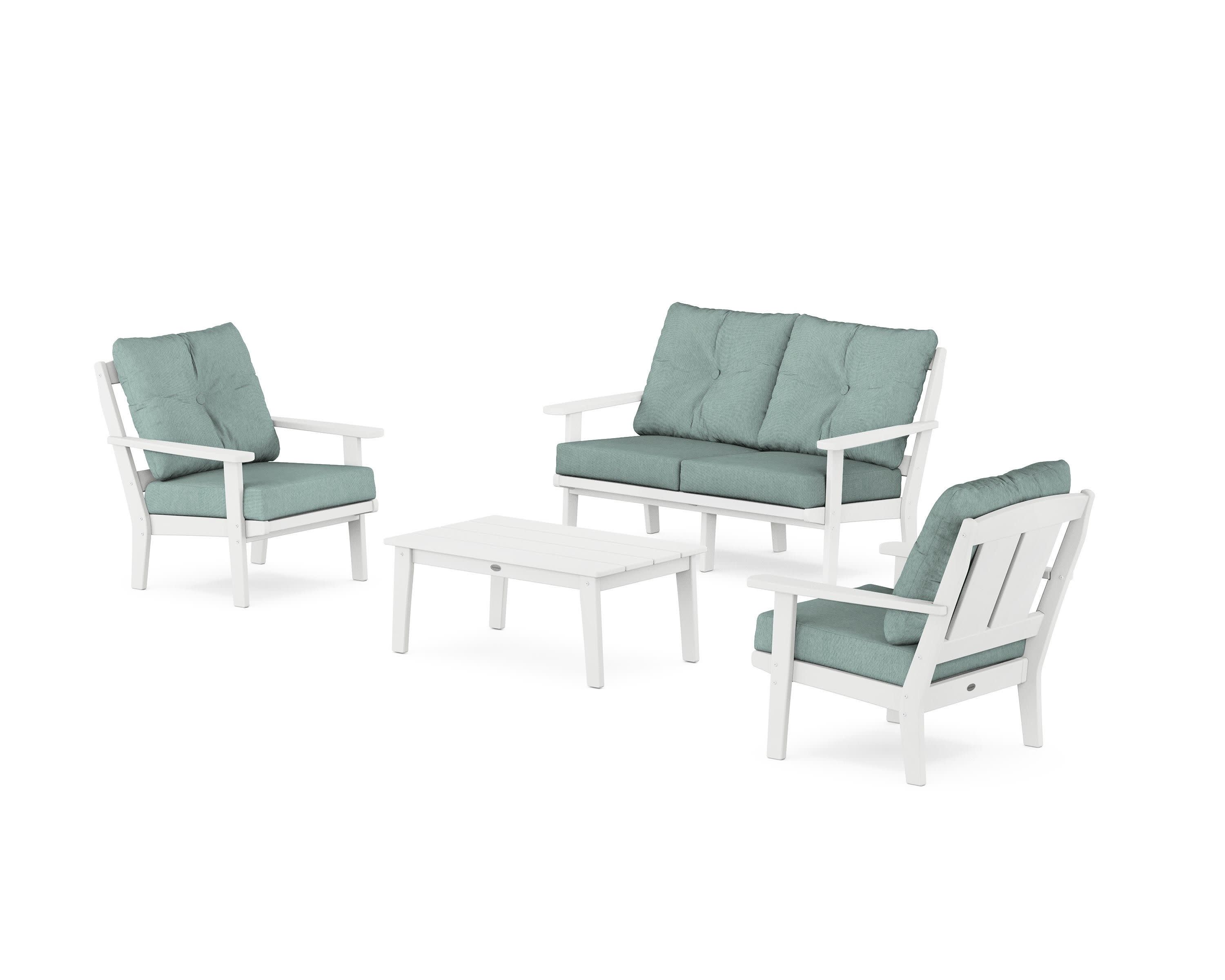 Mission 4-Piece Deep Seating Set with Loveseat - Image 187