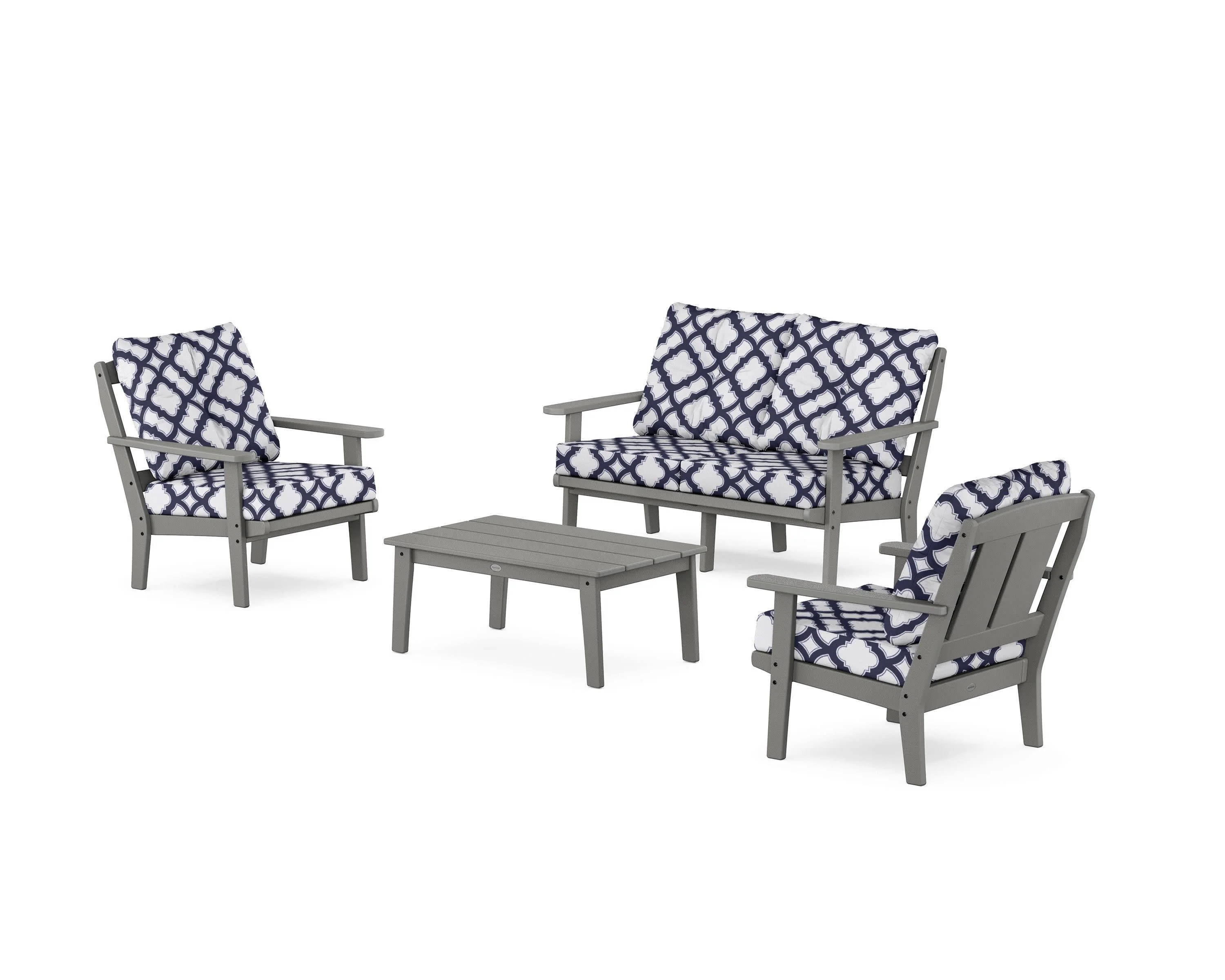 Mission 4-Piece Deep Seating Set with Loveseat - Image 190