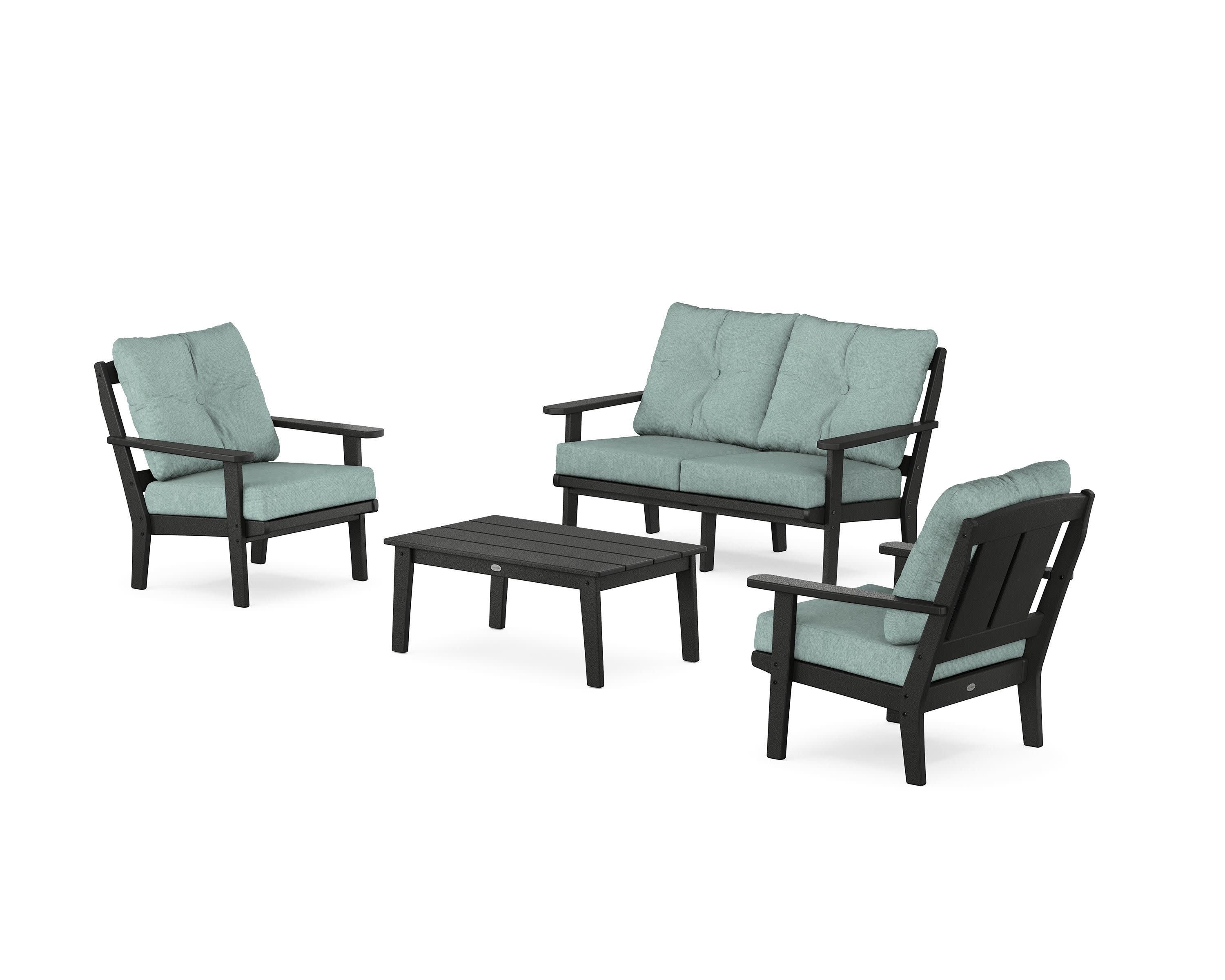 Mission 4-Piece Deep Seating Set with Loveseat - Image 193