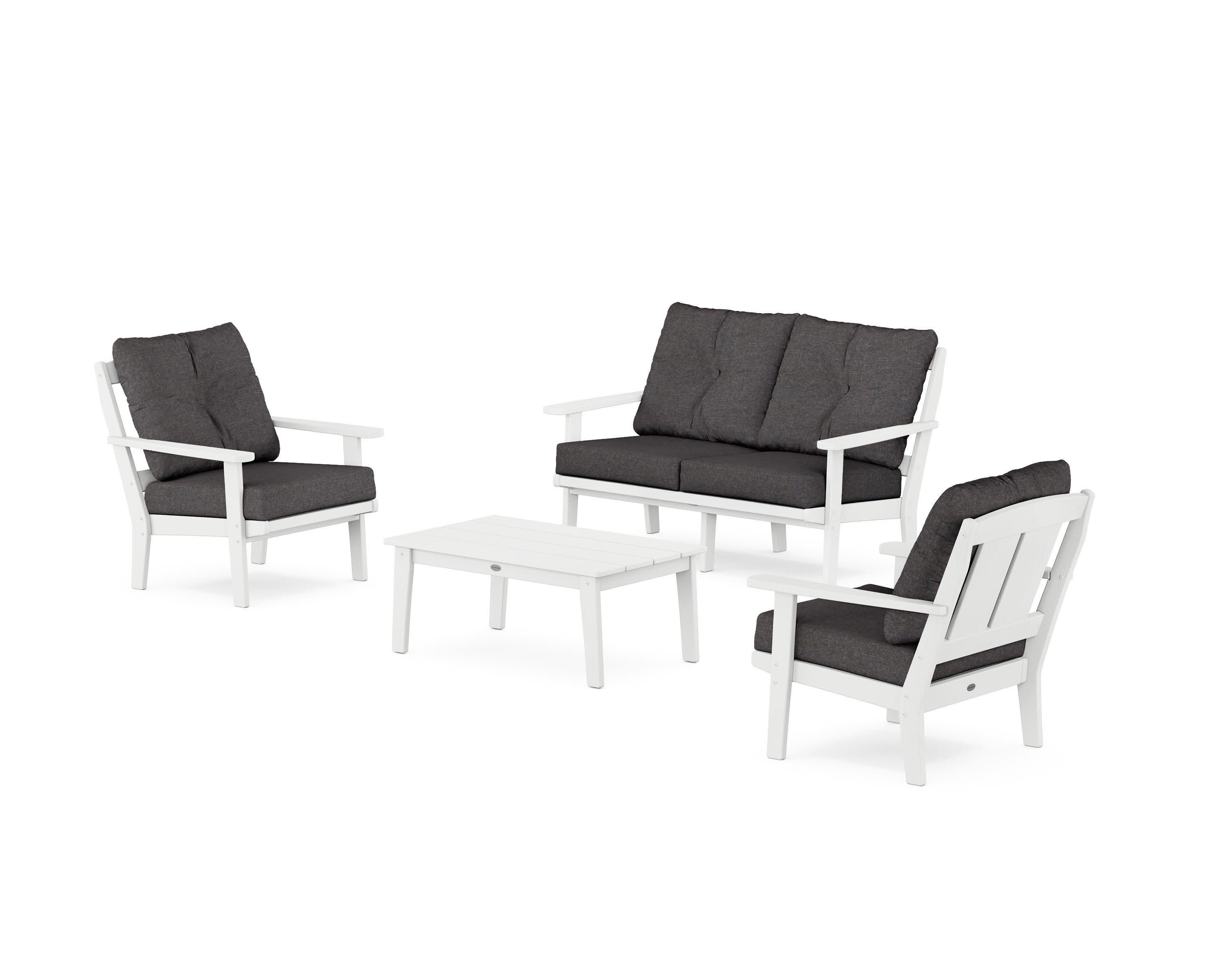 Mission 4-Piece Deep Seating Set with Loveseat - Image 194