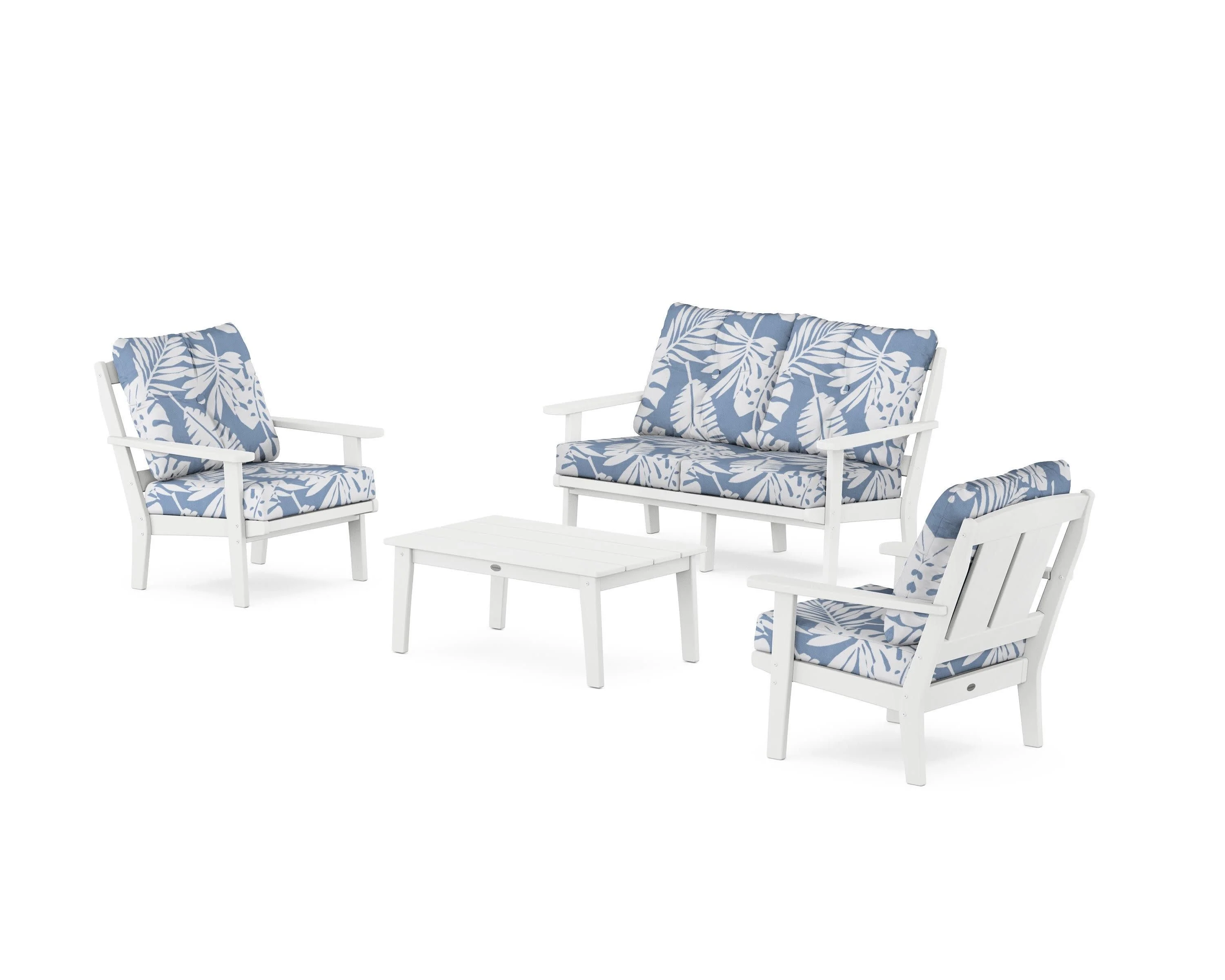 Mission 4-Piece Deep Seating Set with Loveseat - Image 195