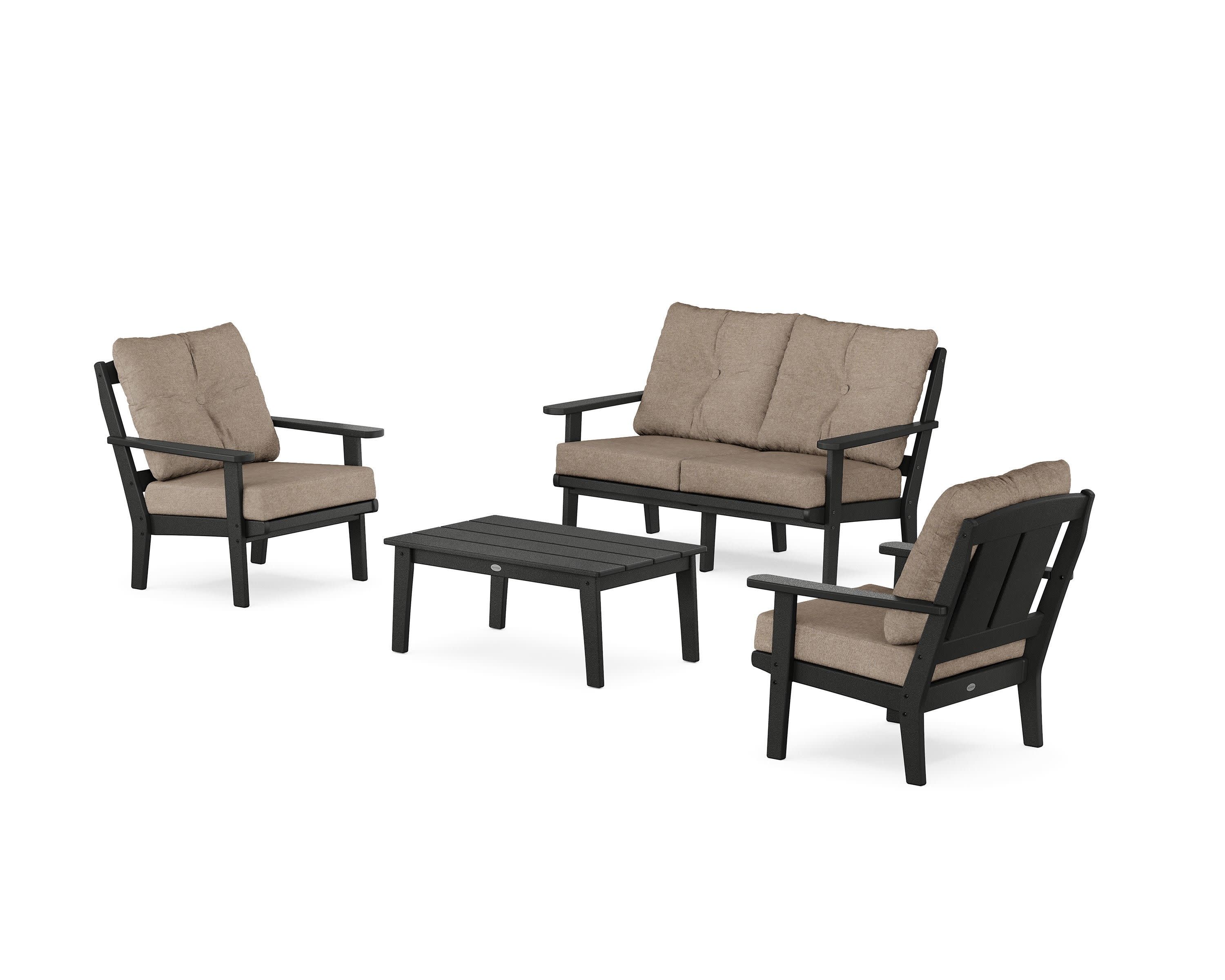 Mission 4-Piece Deep Seating Set with Loveseat - Image 196