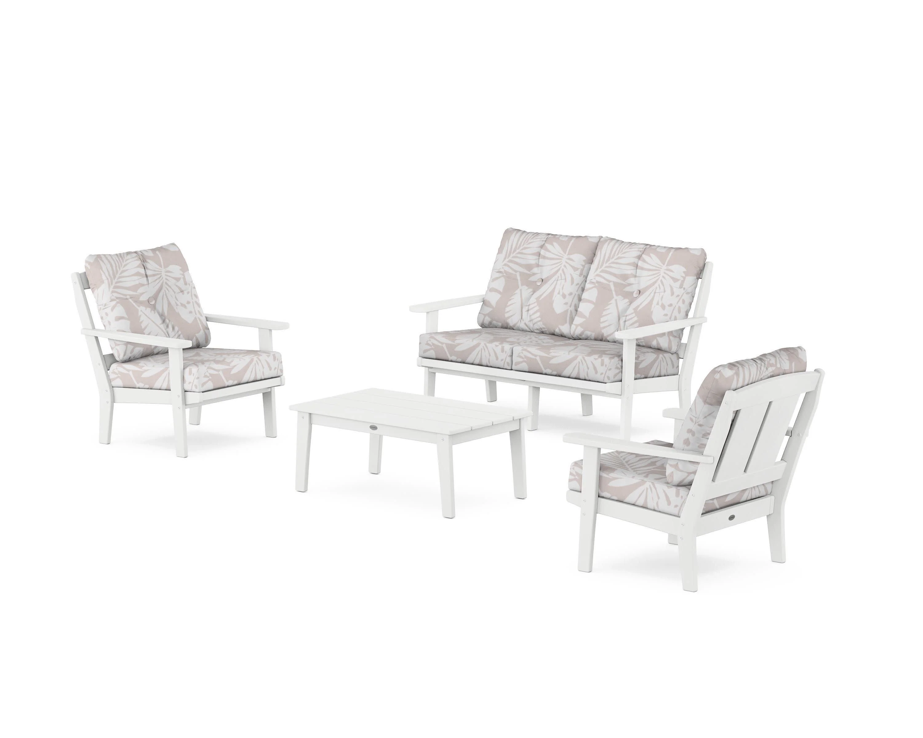 Mission 4-Piece Deep Seating Set with Loveseat - Image 199