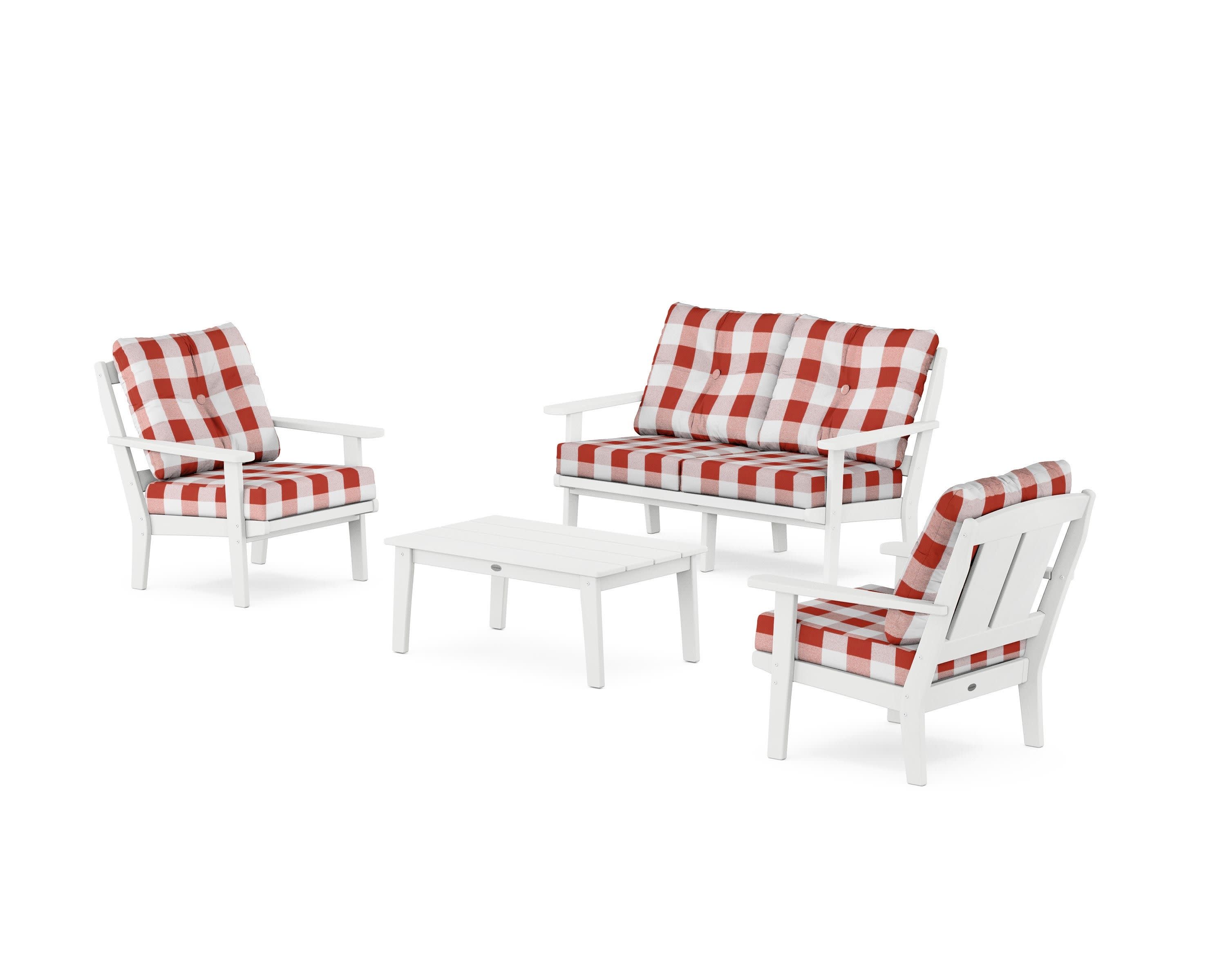 Mission 4-Piece Deep Seating Set with Loveseat - Image 2