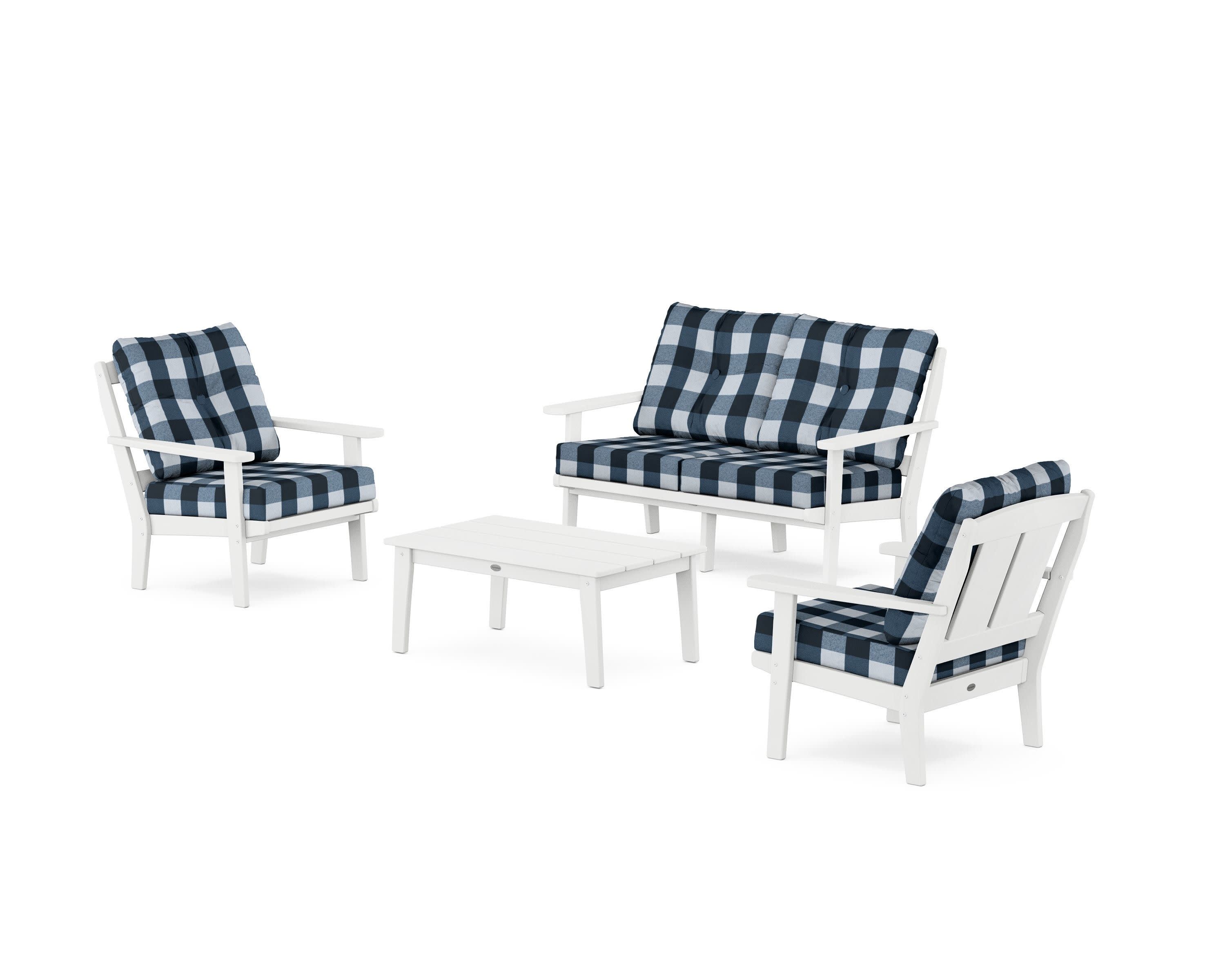 Mission 4-Piece Deep Seating Set with Loveseat - Image 205