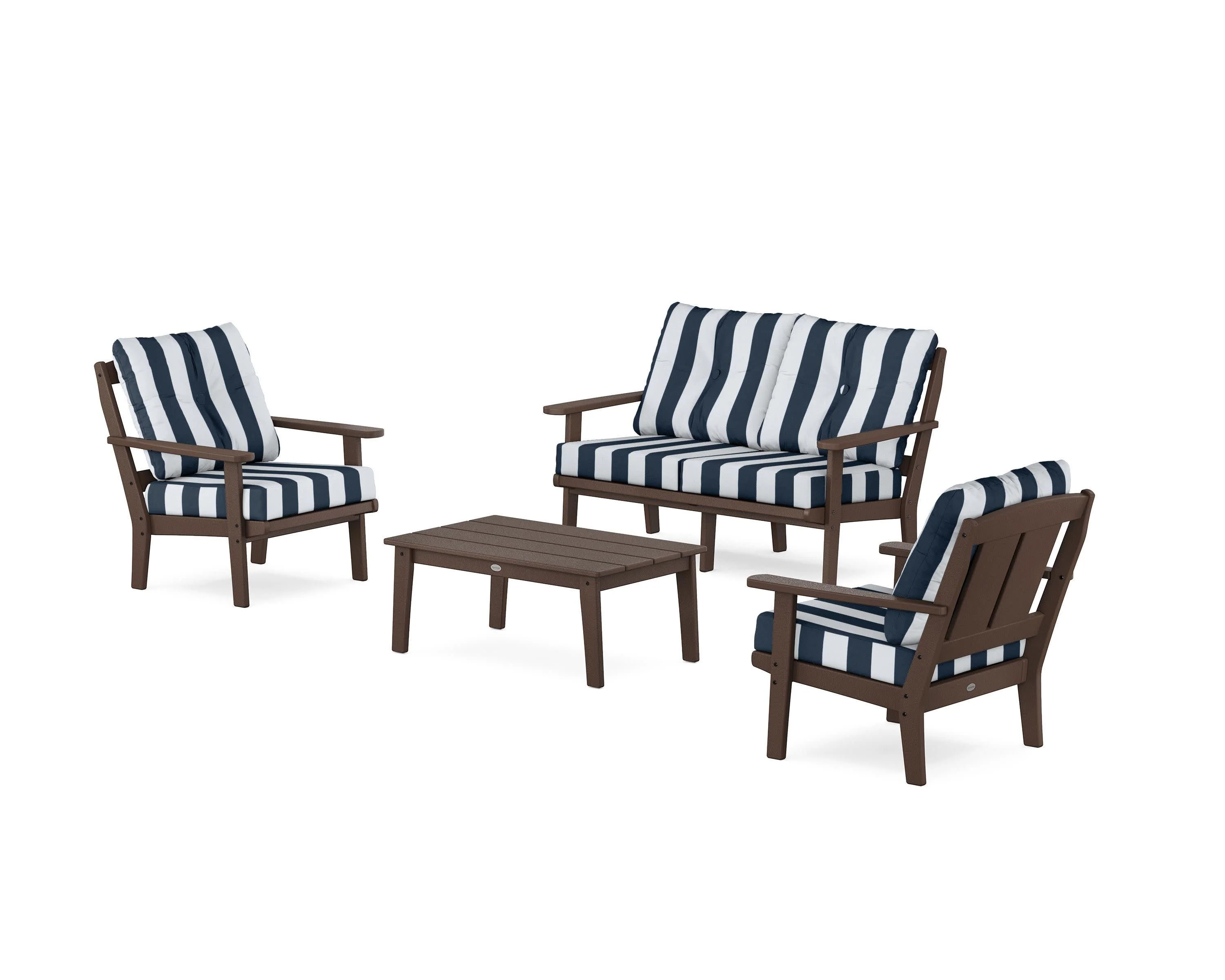 Mission 4-Piece Deep Seating Set with Loveseat - Image 206