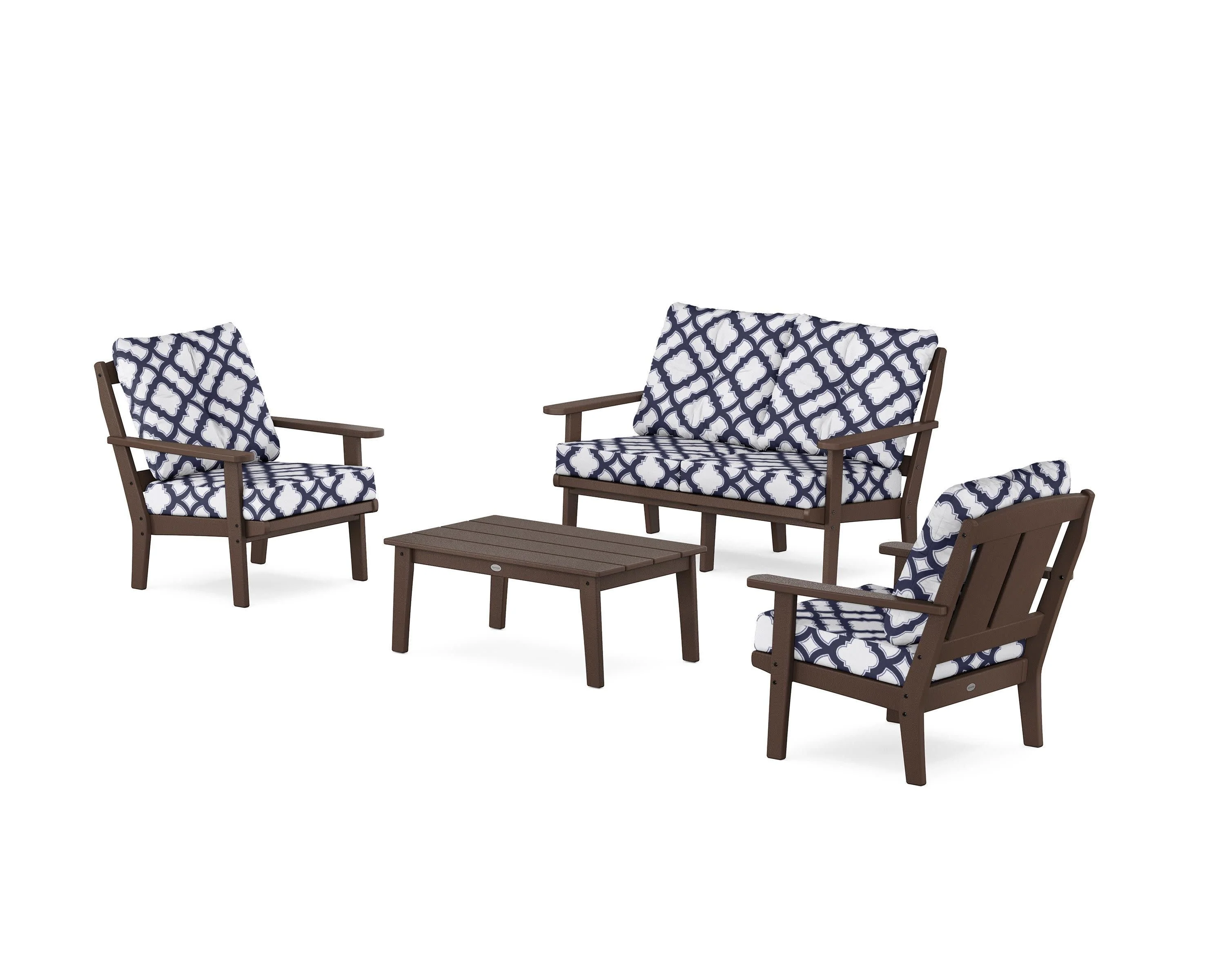 Mission 4-Piece Deep Seating Set with Loveseat - Image 207