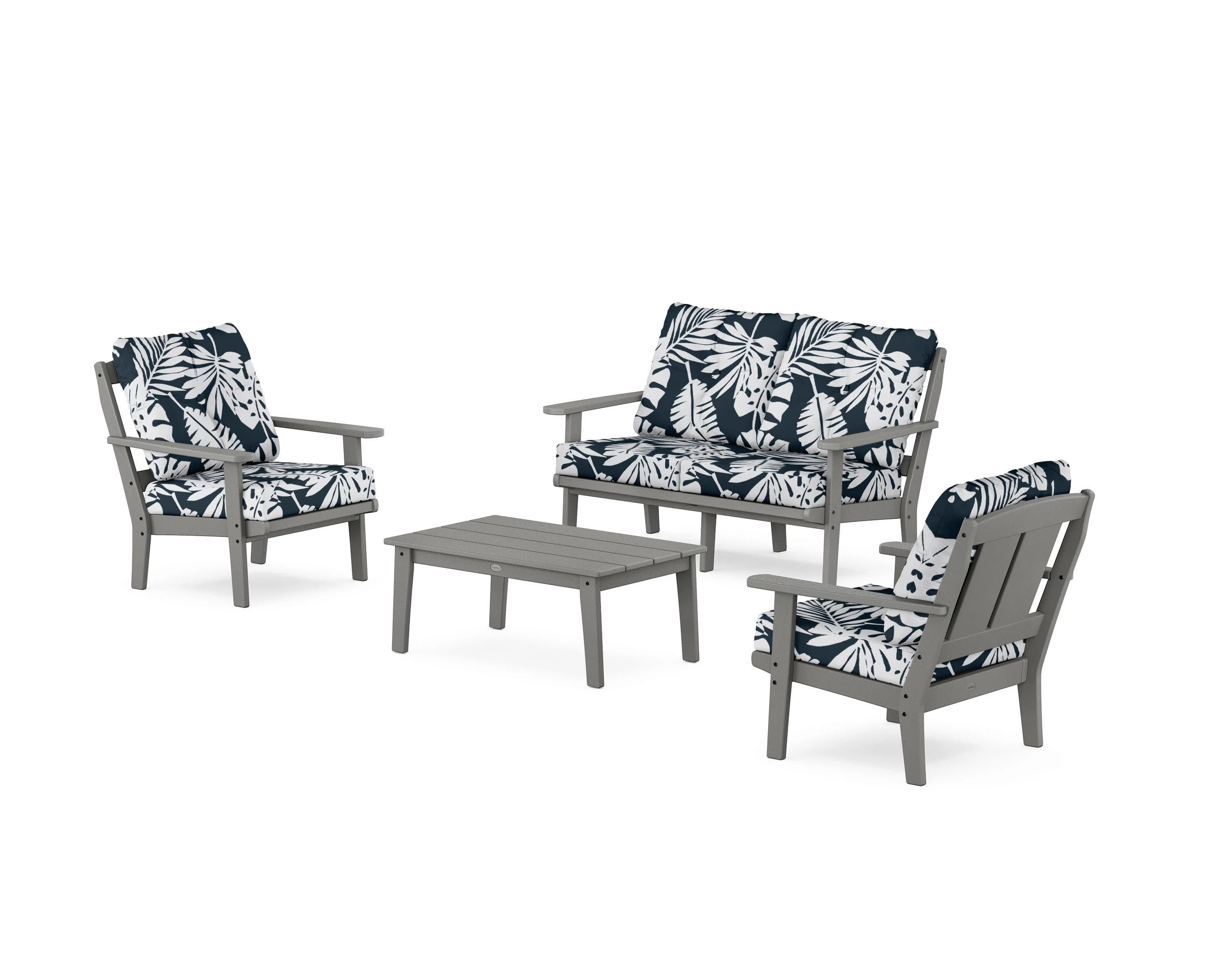 Mission 4-Piece Deep Seating Set with Loveseat - Image 208