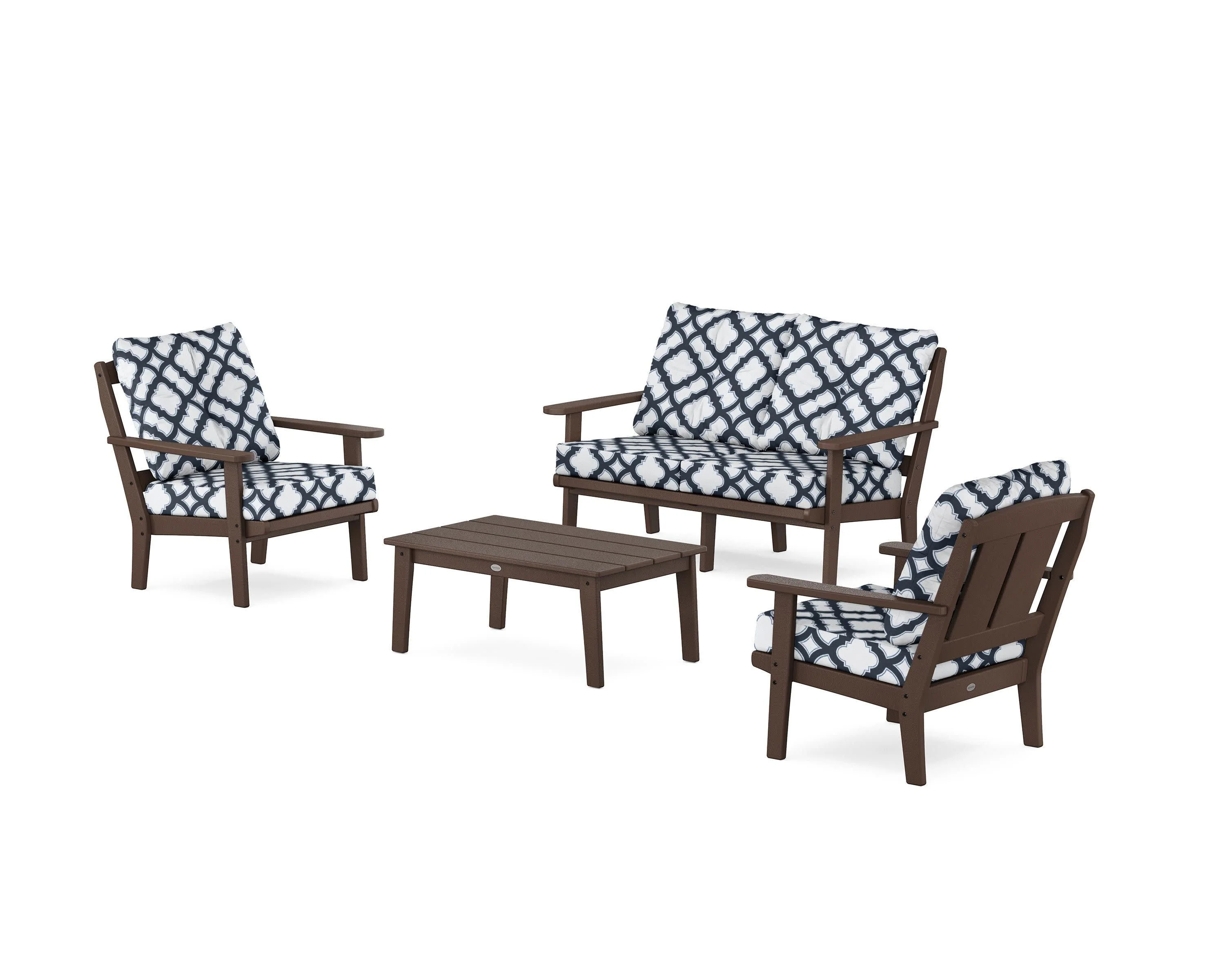 Mission 4-Piece Deep Seating Set with Loveseat - Image 38